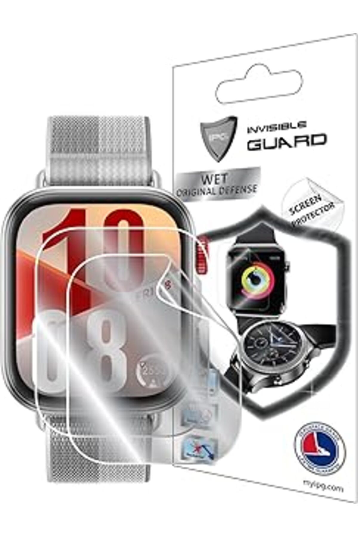 Pazarcan Huawei Watch Fit 4 Ile Uyumlu Ipg Hydrogel Ekran Koruyucu (2 Adet)