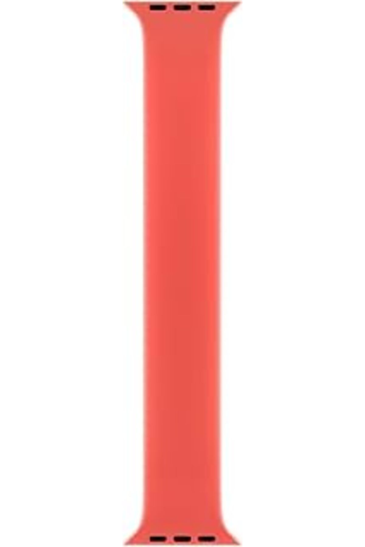 Pazarcan Microsonic Apple Watch Series 5 44mm Için Kordon, (MEDİUM SİZE, 155MM) New Solo Ilmik Pembe