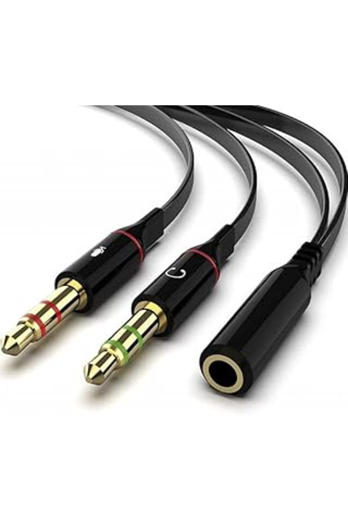 Pazarcan Primex Plus Px-8005 Tek Girişli Kulaklığı Bilgisayara Bağlama, Kulaklık Ve Mikrofon Ayırıcı, 1 Dişi