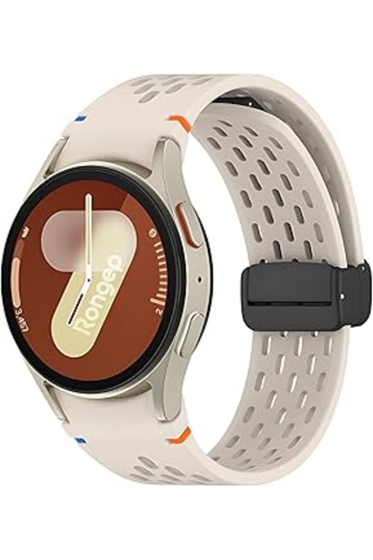 Pazarcan Rongep Yumuşak Dokulu Active Air Loop 20Mm Kordon Samsung Ile Uyumlu Galaxy Watch 7/6/5/4 Serisi Iç