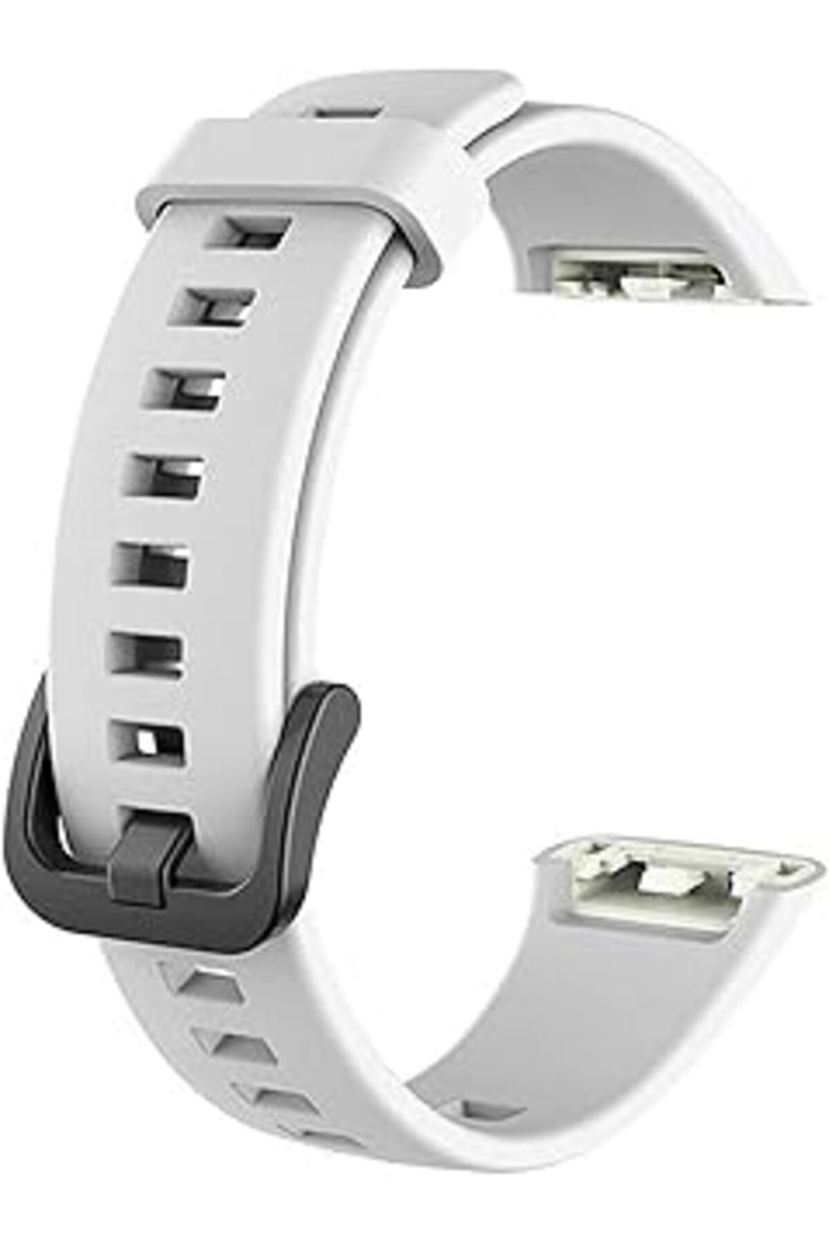 Mu Art Ahşap Microsonic Huawei Band 6 Kordon Silicone Sport Band Beyaz