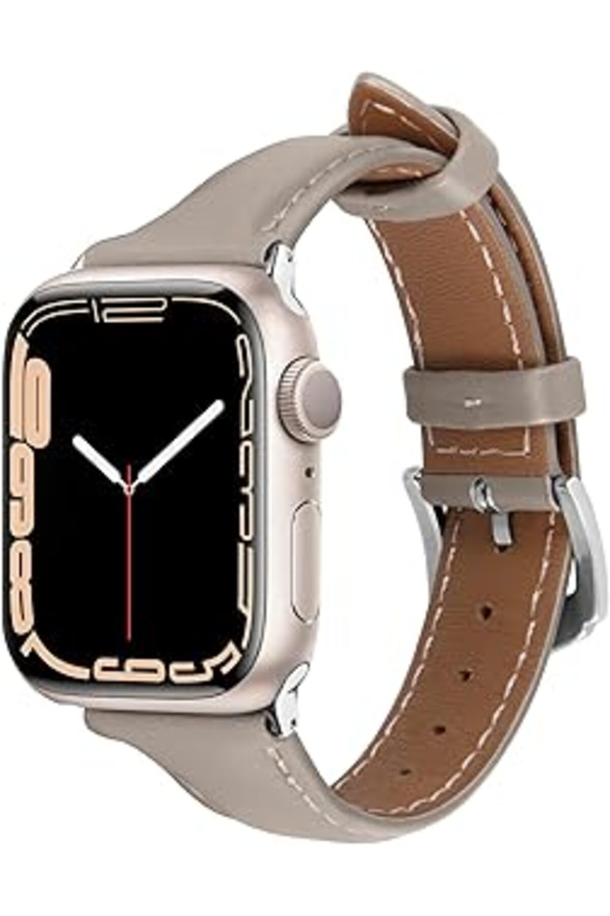 Pazarcan Ciel By Cyrill Watch 42Mm Seri 10-41Mm Seri 9/8/7-40Mm Seri Se2/Se/6/5/4 Kordon Kayış Kajuk Band Cr