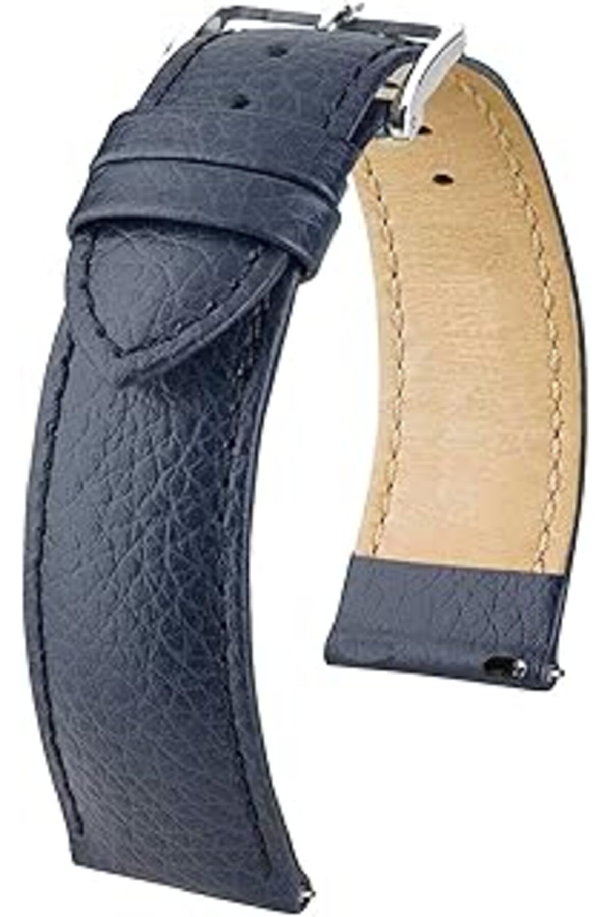 Qedii 18Mm-20Mm-22Mm-24Mm Saat Uyumlu Rolax Desenli Model Deri Saat Kordonu Kayışı