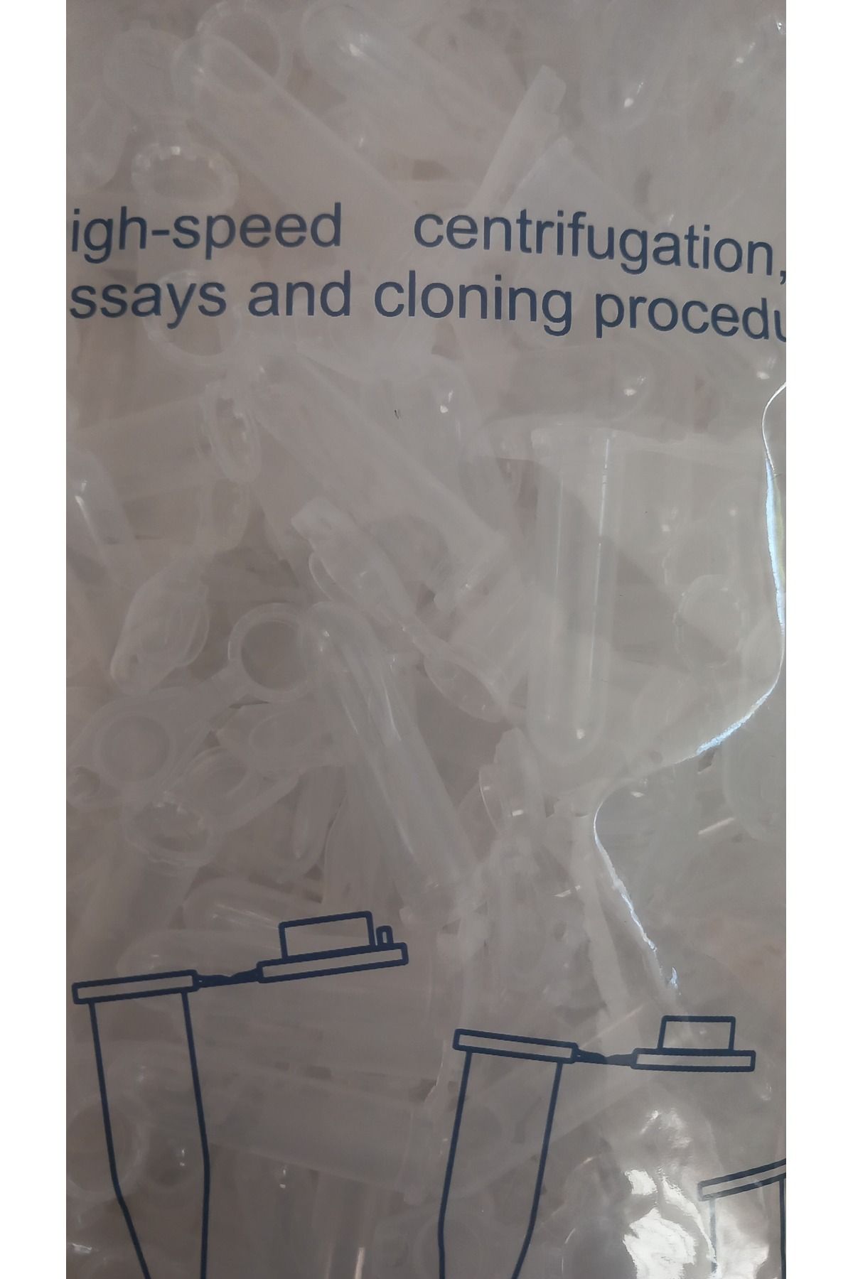 Microcult Eppendorf Tüpü, 2 ml, Nonsteril, Dy, Düz Kapak 500 ADET/PAKET