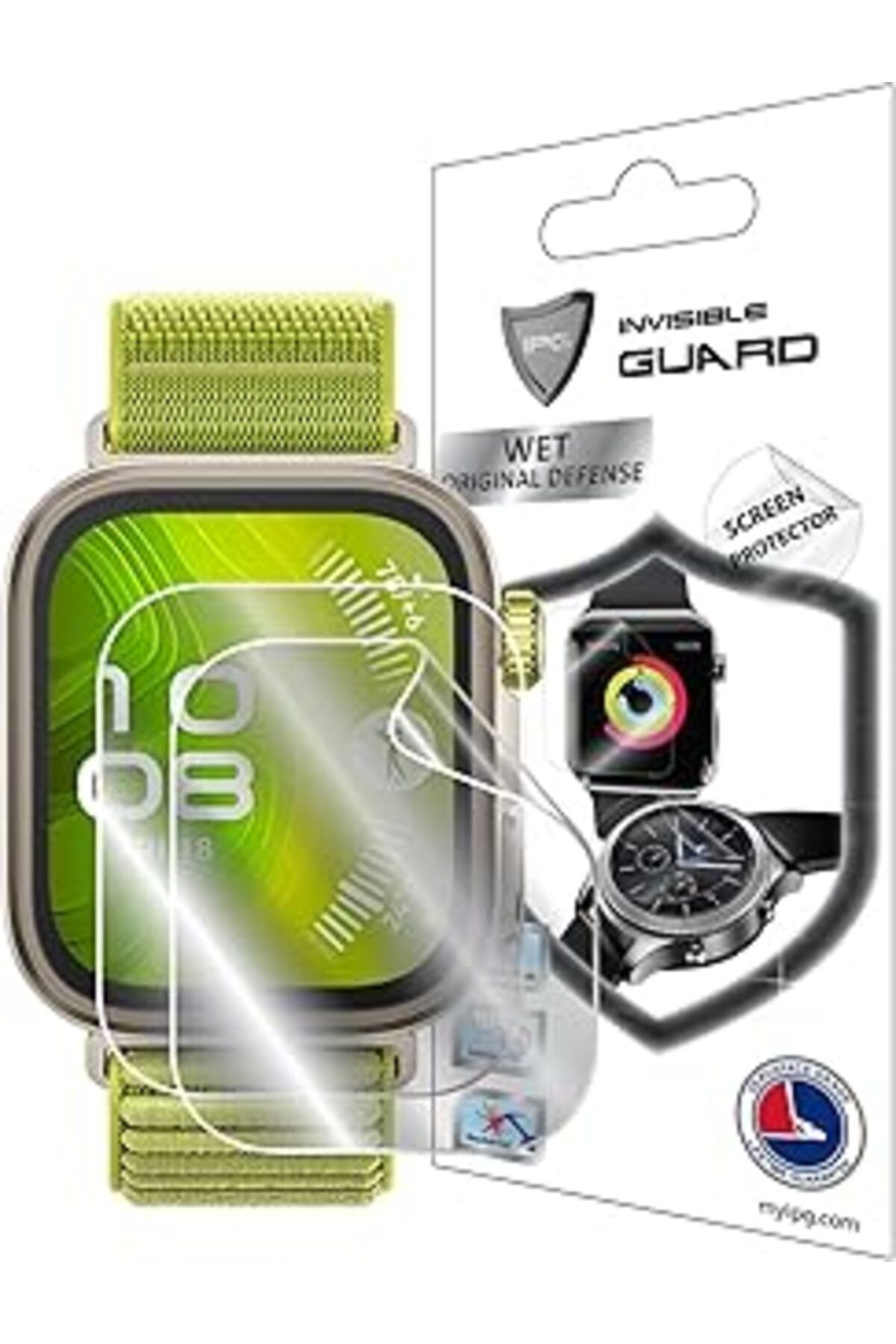 Qedii Huawei Watch Fit 4 Pro Ile Uyumlu Ipg Hydrogel Ekran Koruyucu (2 Adet)