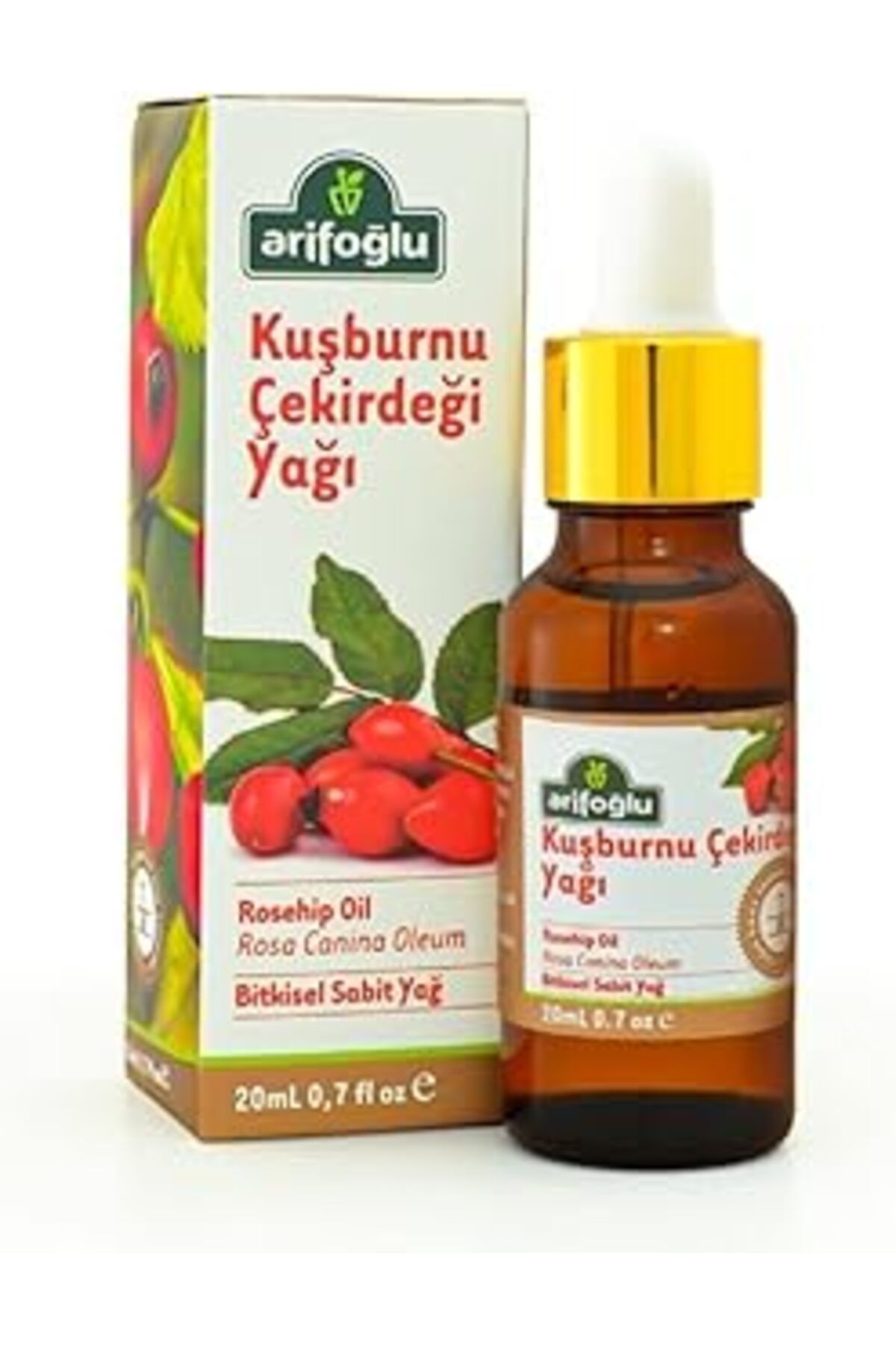 Pazarcan Kuşburnu Çekirdeği Yağı 20Ml