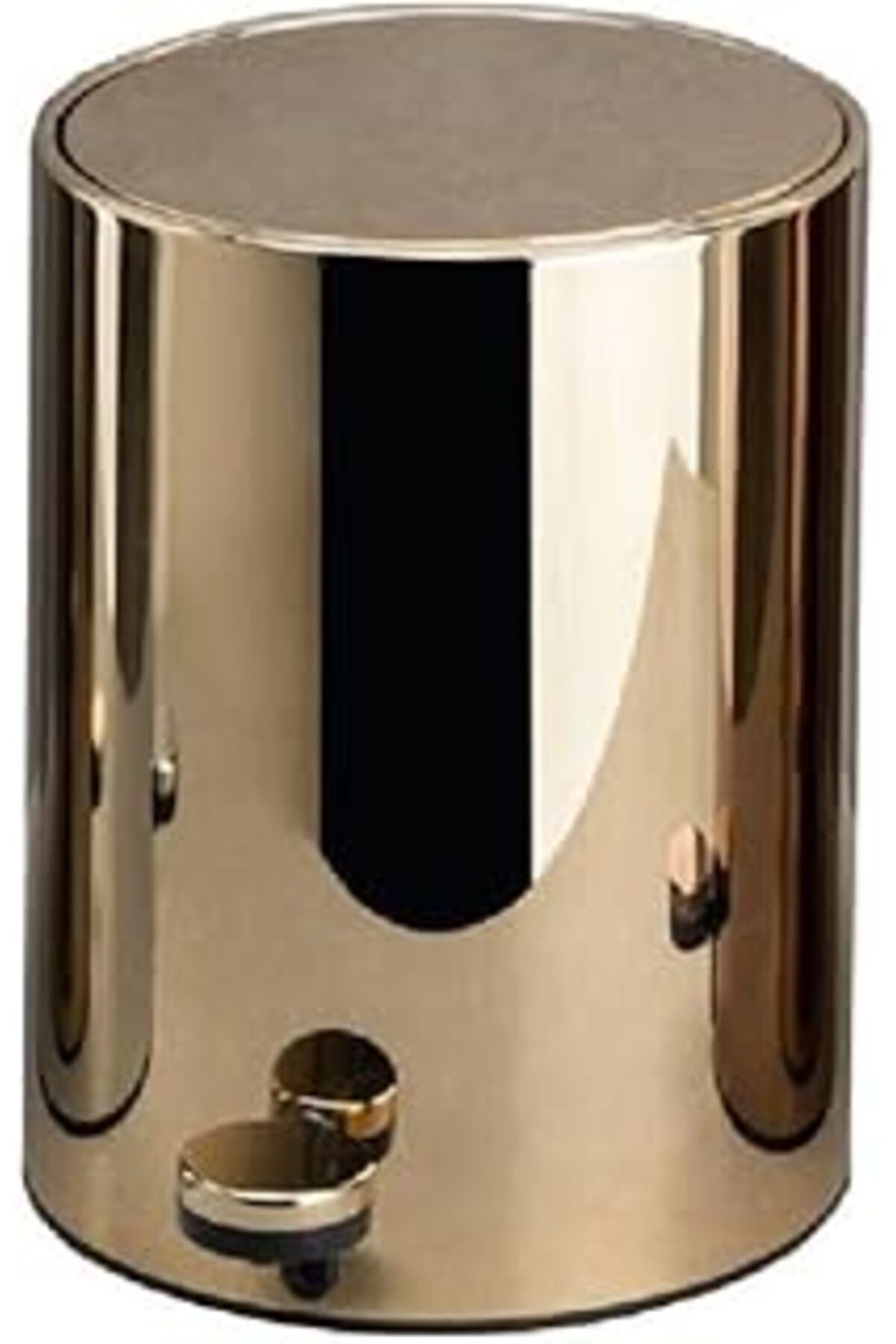 Pazarcan System Pedallı Gold Çöp Kovası 3 Lt Gold Renk 265X203X203 Mm