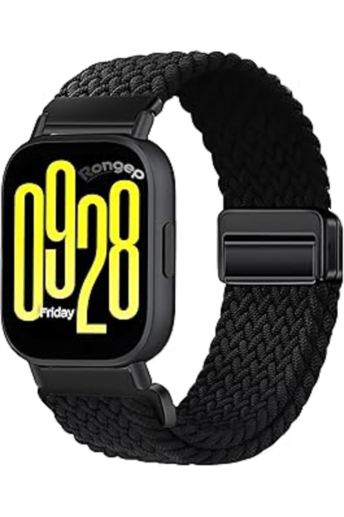 Pazarcan Rongep Örgü Loop Kumaş Kordon Ile Uyumlu Redmi Watch 5 Active/Redmi Watch 5 Lite/Watch 2/2Pro/S3/S1
