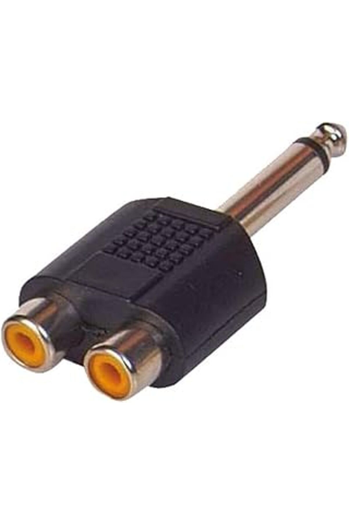 Pazarcan 6.3 Mm Mono Rca Çevirici 2 Rca Gitar Jack Çevirici 2X Rca 6.3 Mm Mono Jack