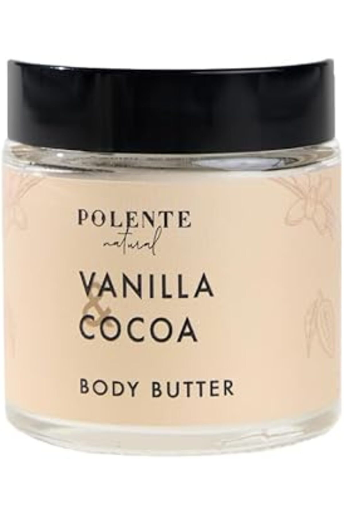 ASİTAN Polente Natural - Vanilya & Kakao Body Butter/Yoğun Vücut Nemlendiricisi (100 Ml)