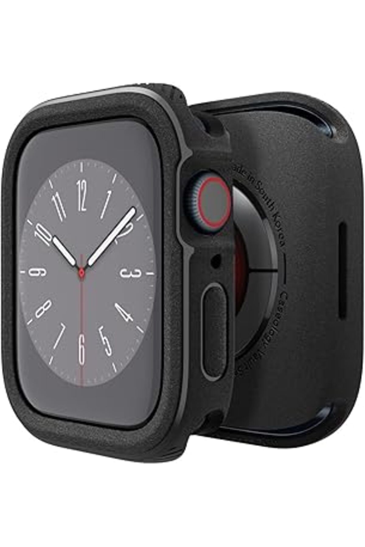 Pazarcan Caseology Watch 45Mm/44Mm (Seri 9/8/7/6/Se/Se2/5/4) Kılıf Vault Matte Black - Acs05465