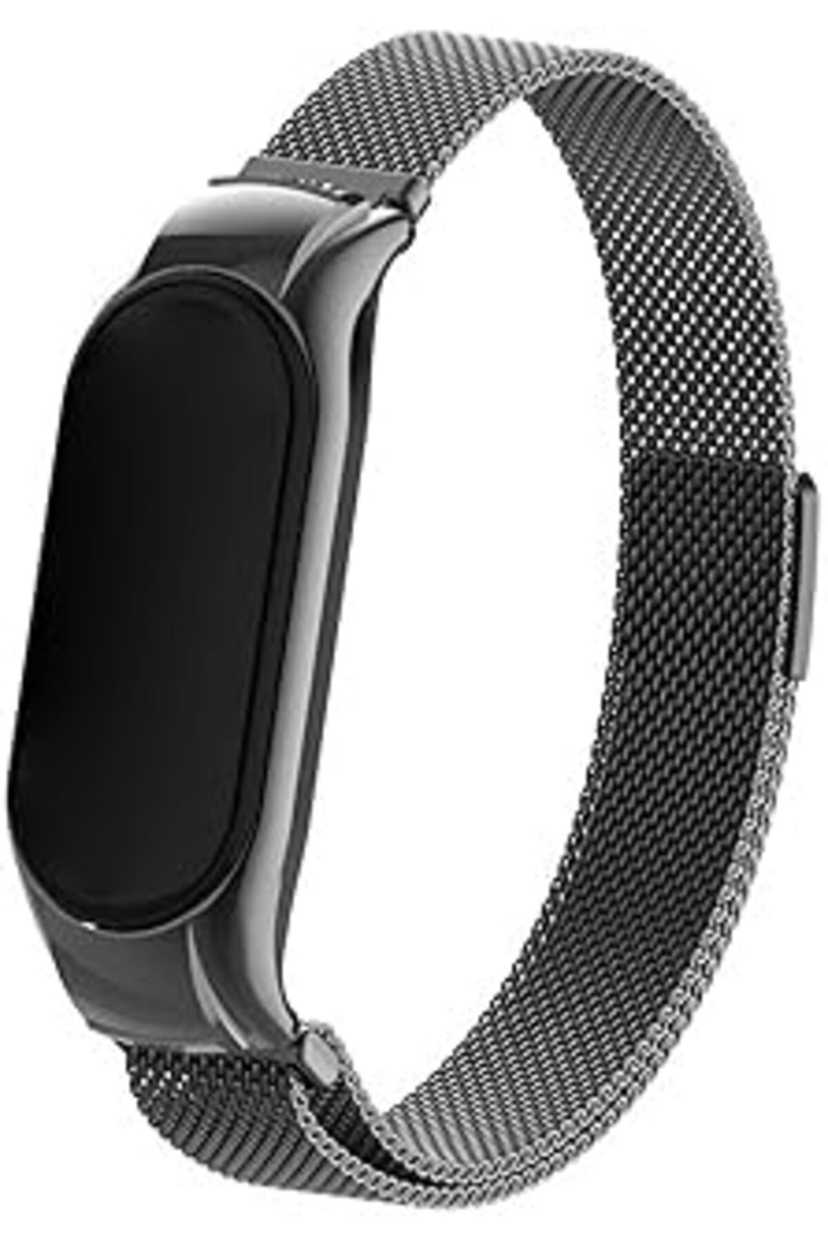 Pazarcan Microsonic Mi Band 7 Kordon Milanese Loop Siyah