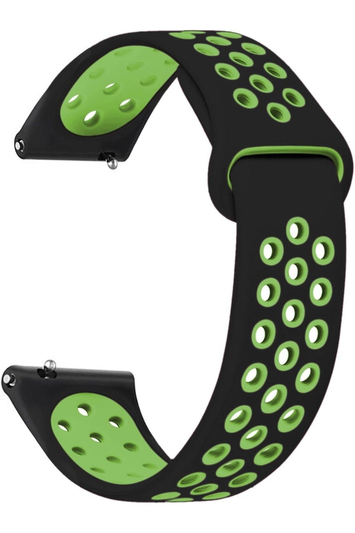 Dmay Amazfit Bip / Bip 3 / Bip 3 Pro Uyumlu Delikli Spor Kordon 20MM