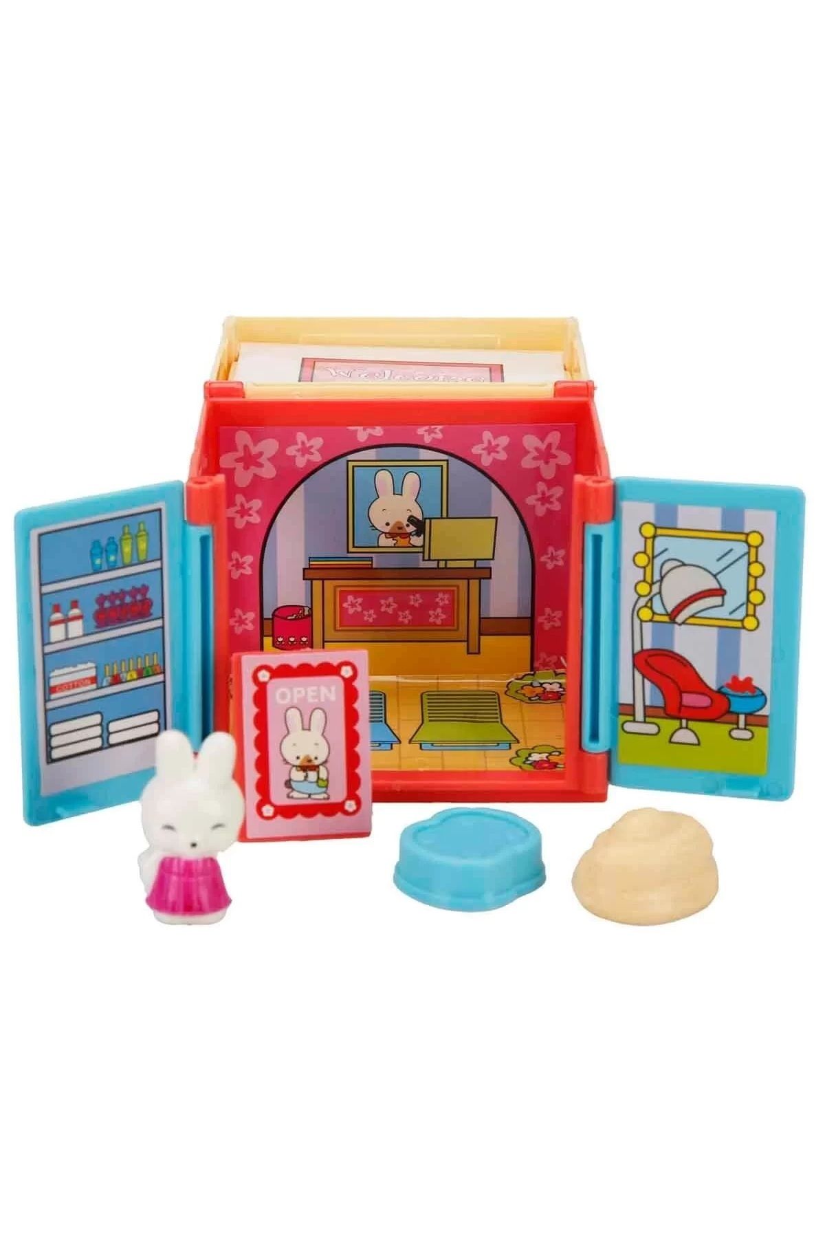 Vinius Sevimli Hayvanlar Aksesuarlı Mini Oyun Evi Seti