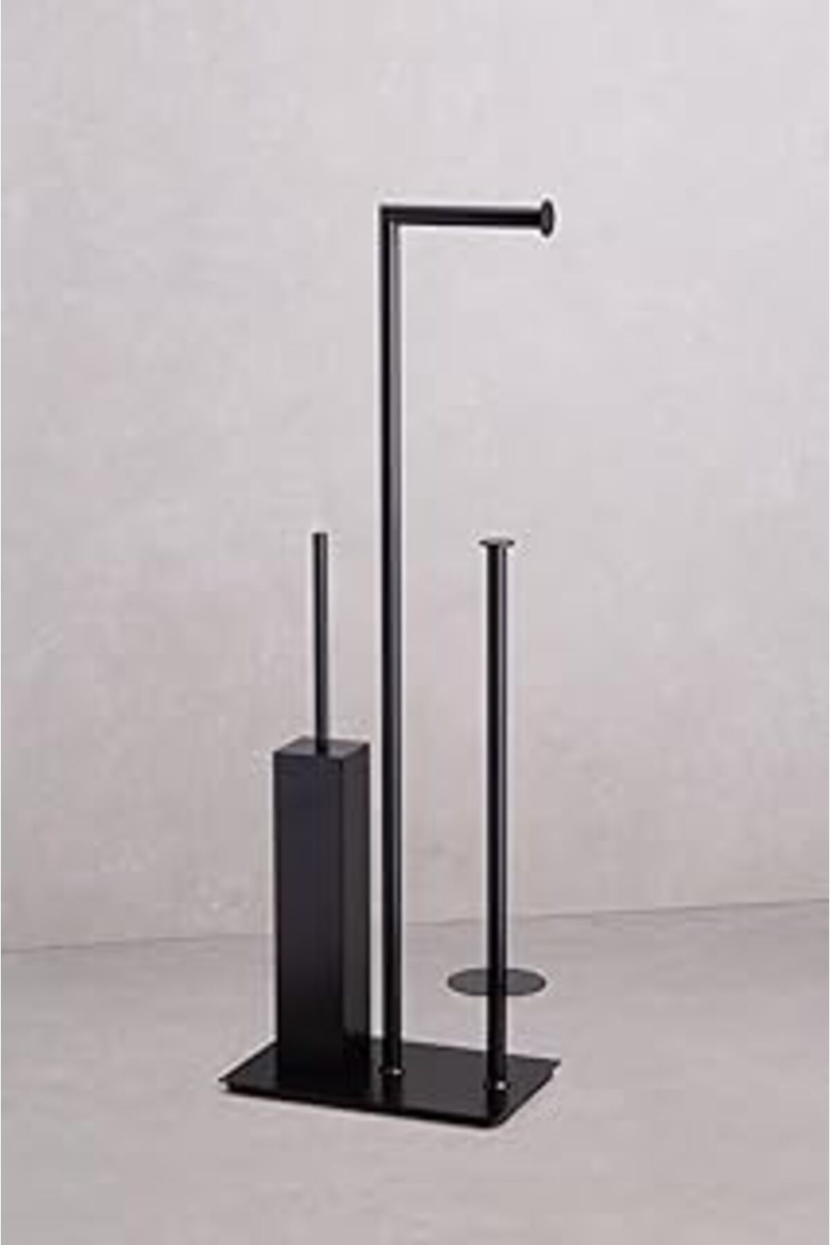 ASİTAN System Hareketli Wc Set Siyah Renk 718X150X255 Mm