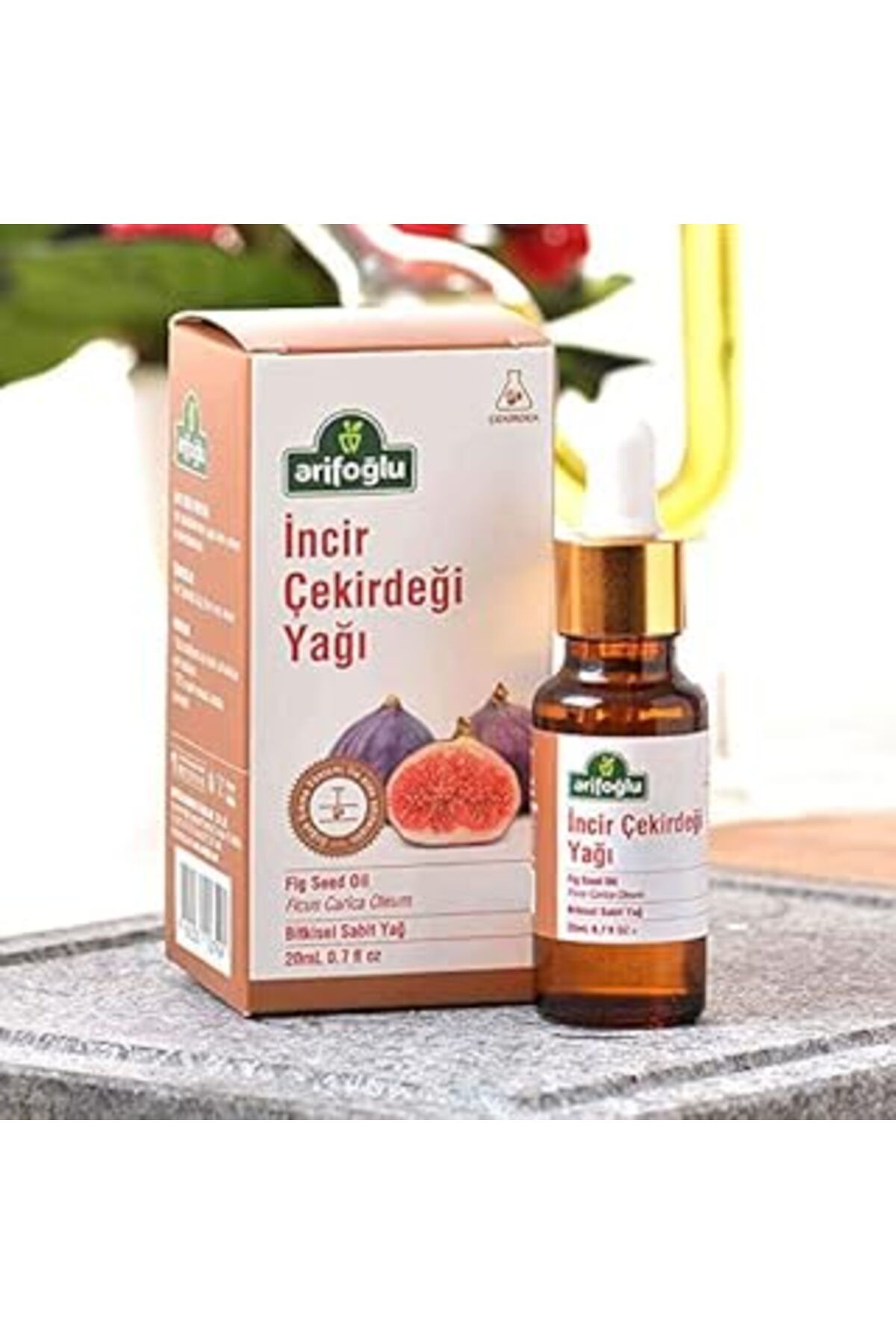 Pazarcan İncir Çekirdeği Yağı 20Ml, Cildinizi Besler Ve Nemlendirir; Fig Seed Oil 20Ml Nourishes And Moistur