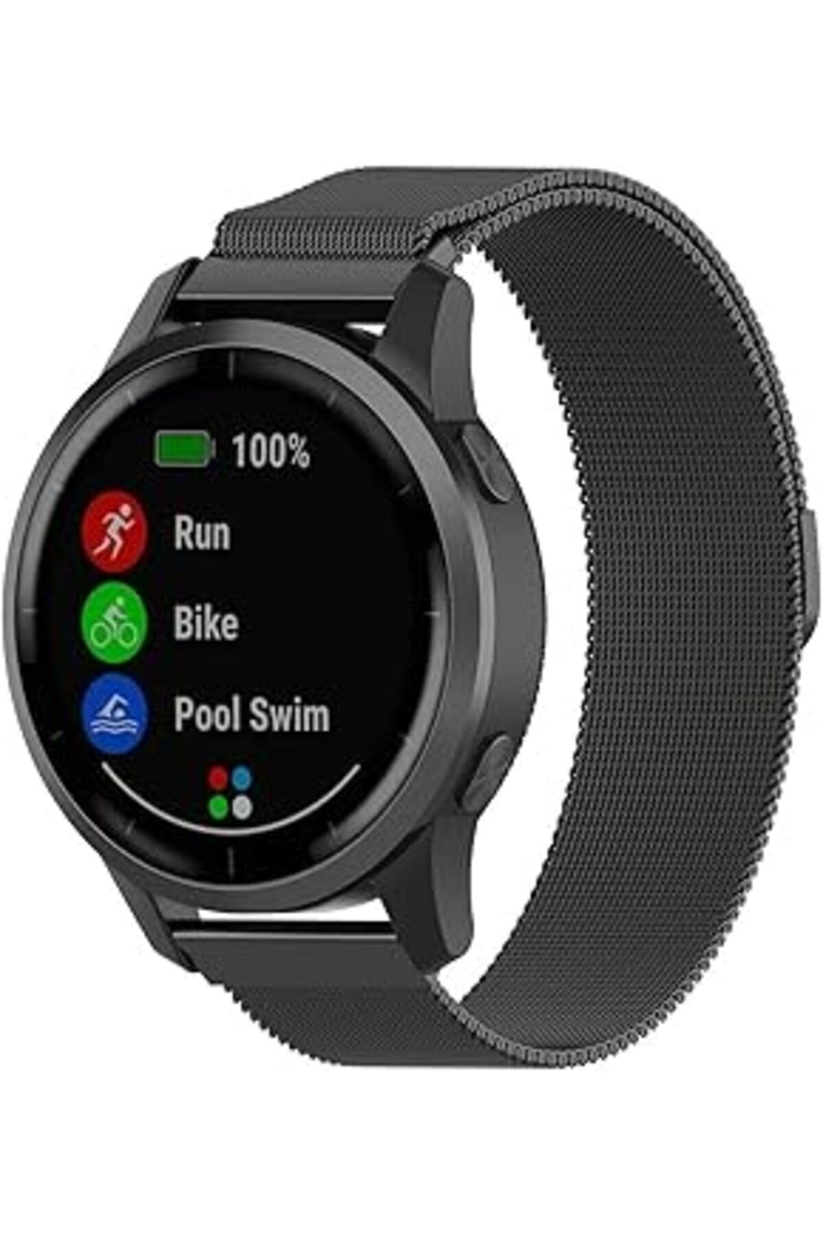 Pazarcan Kordon Çelik Kayış Milano Metal Hasır Siyah Watch Gt2 Pro Gt 2E Gt 42M Gt 46M Gt2 46M Watch 2 Honor