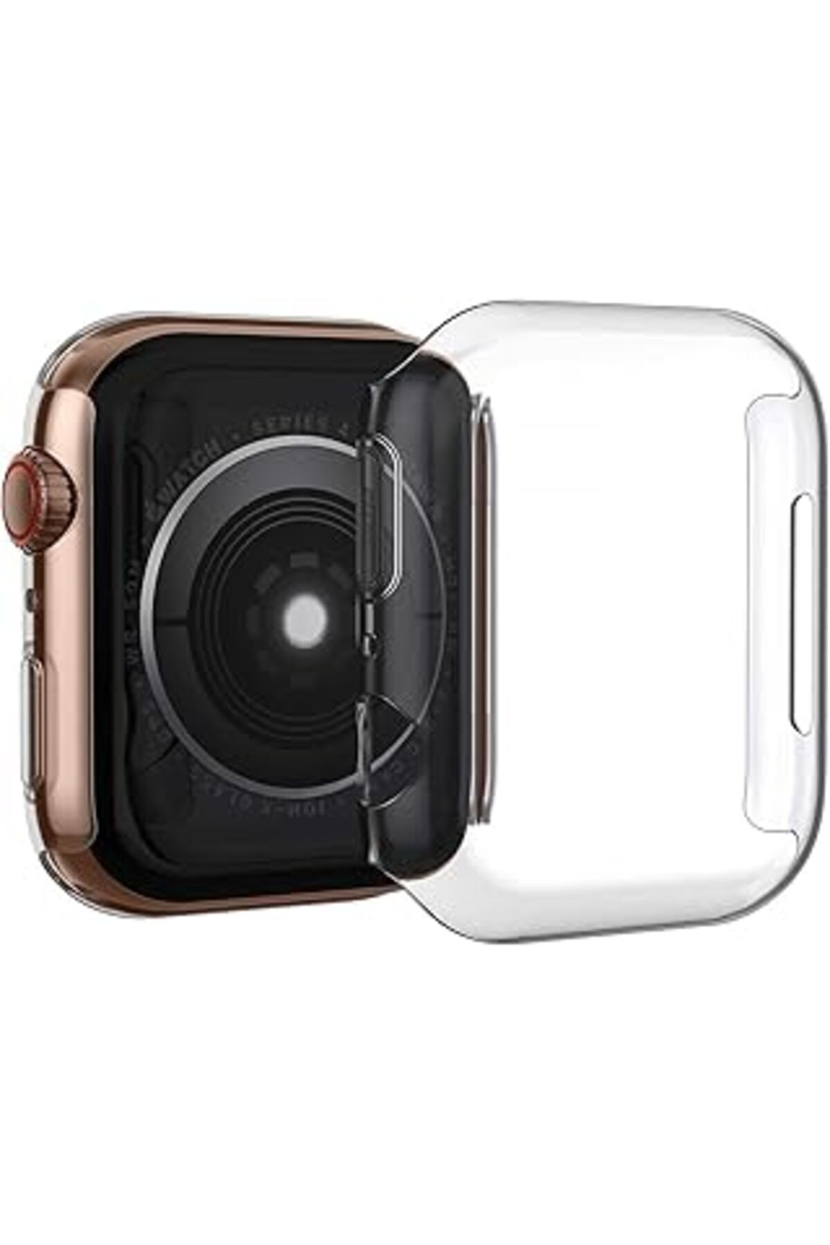 Pazarcan Blogy Apple Watch 6/5/4/3 (44Mm) Uyumlu Slim Fit Ekran Koruyuculu Akıllı Saat Kılıfı