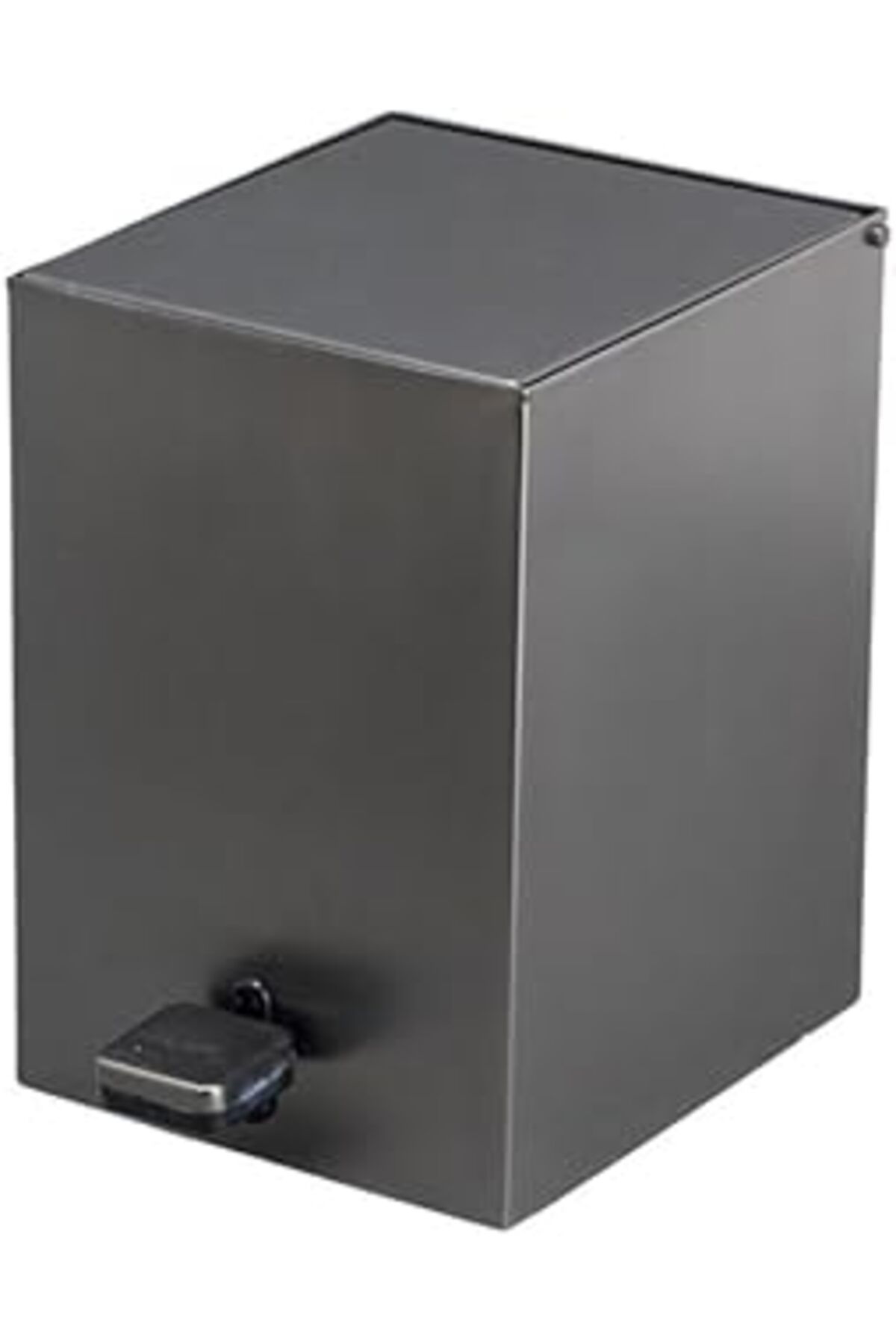 Pazarcan System Pedallı Kare Çöp Kovası 3 Lt Füme 262X245X180 Mm Füme Tek Ebat Ba4055 031 Bbn-Bbn