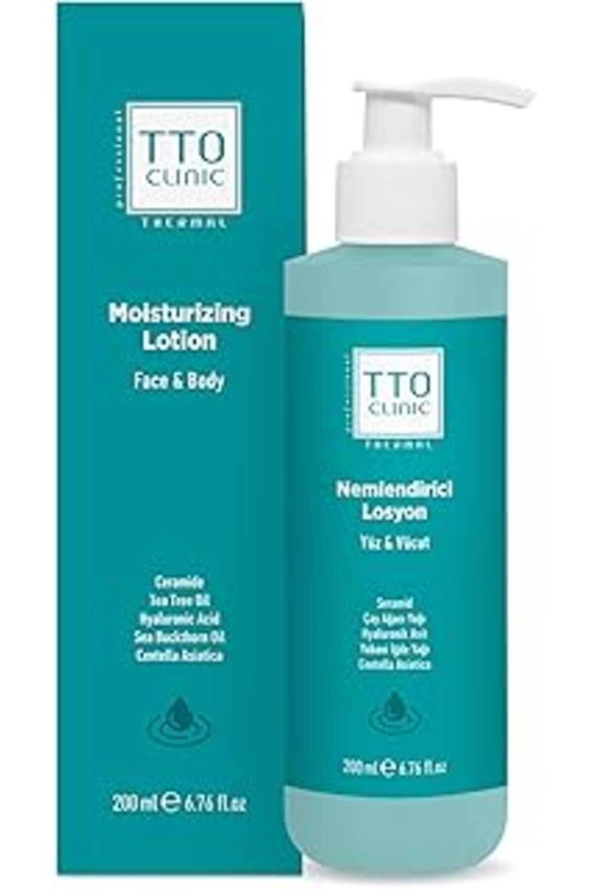 NETWORK ART Tto Clinic Thermal Nemlendirici Losyon Yüz &Vücut 200 Ml