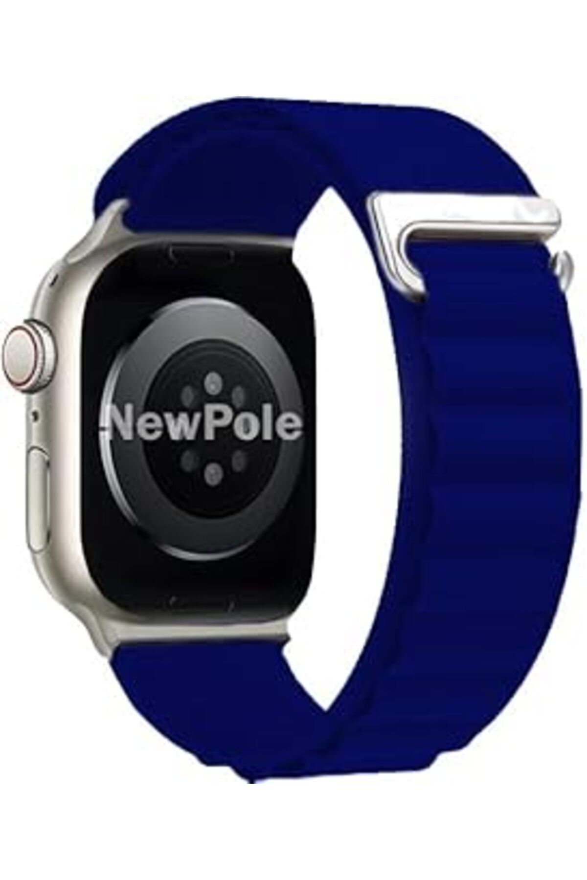 Mu Art Ahşap Newpole Watch 45Mm 44Mm 42Mm 49Mm Uyumlu Valley Kordon Kopma Karşıtı Ayarlanabilir Rahatsız Etmeyen