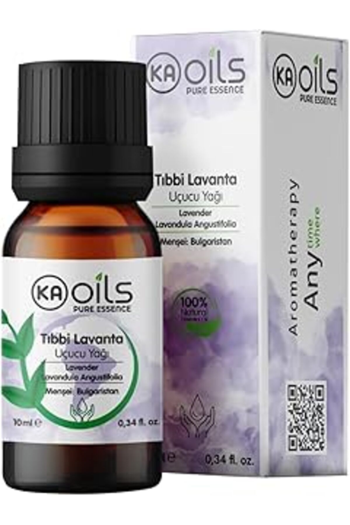 NETWORK ART Kaoils Tıbbi Lavanta Uçucu Yağı 10 Ml | Lavandula Angustifolia Essential Oil | Uyku Ve Stres Desteğ