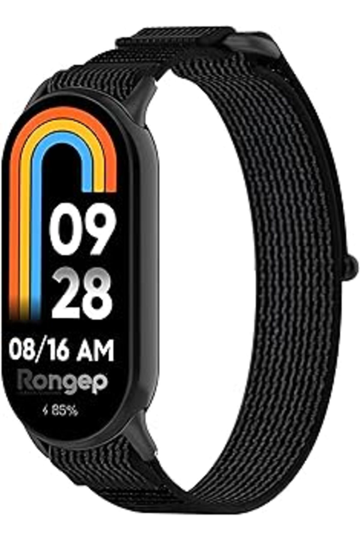 Pazarcan Rongep Ile Uyumlu Mi Band 9/8 Hook Loop Kumaş Kordon Terletmeyen Nefes Alabilen Hafif Yapı Cildi Ta