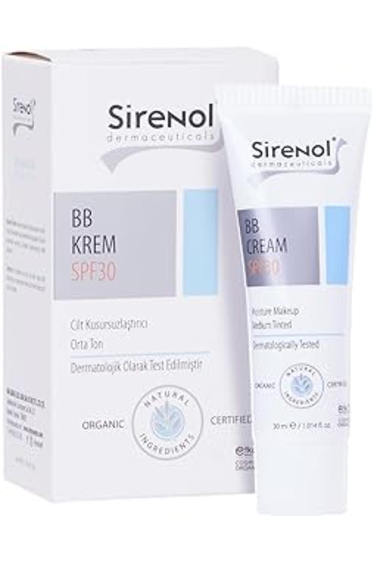 Pazarcan Sirenol Bb Krem Spf30 Orta Ton