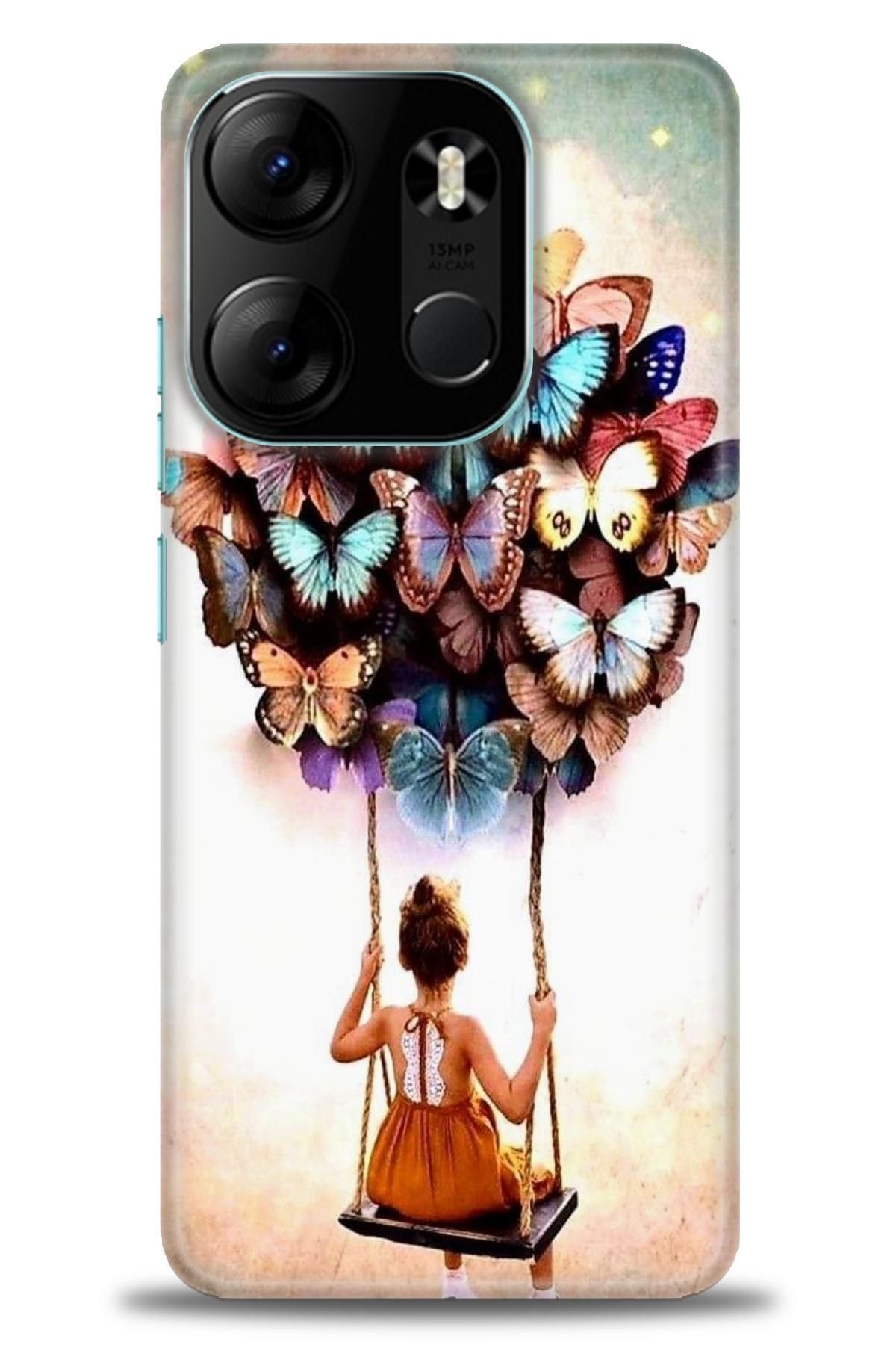 TECNO Spark Go 2023 İle Uyumlu HD Baskılı Kılıf - Karışık Seri - 729