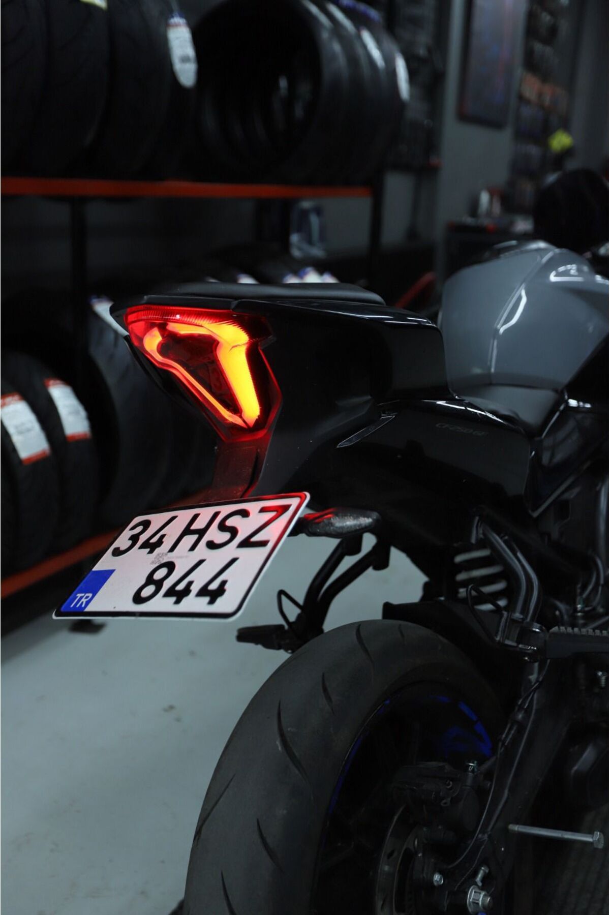 rplate CF MOTO 250 SR PLAKALIK SPOR