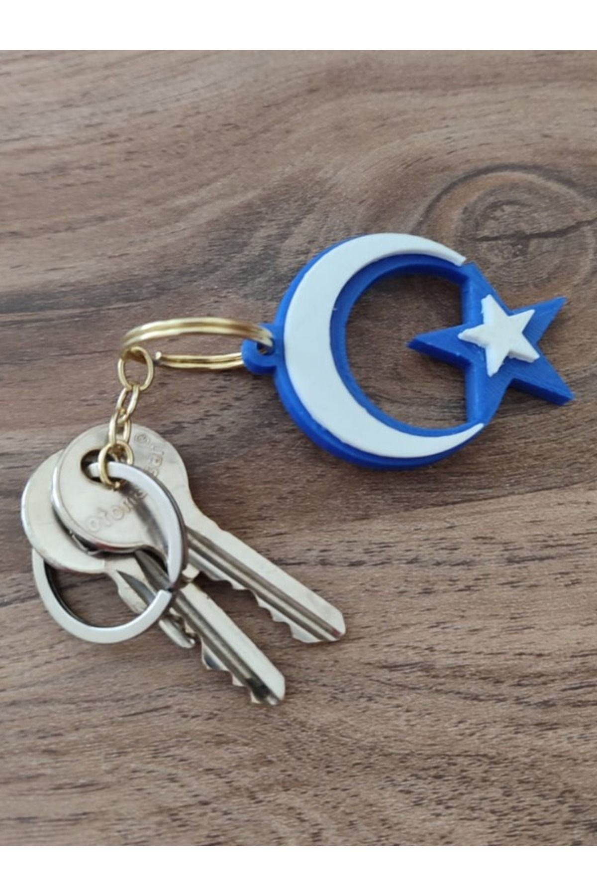 MHB Teknoloji Doğu Türkistan Bayrağı Anahtarlık