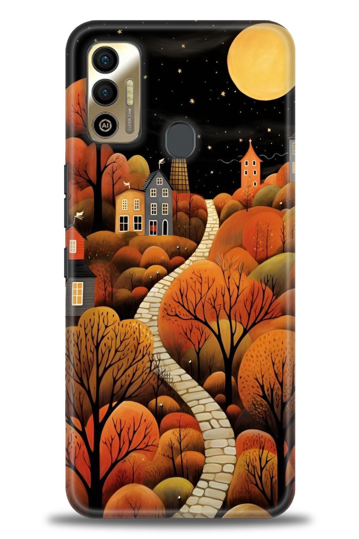 TECNO Spark 7 / 7T İle Uyumlu HD Baskılı Kılıf - Karışık Seri - 619