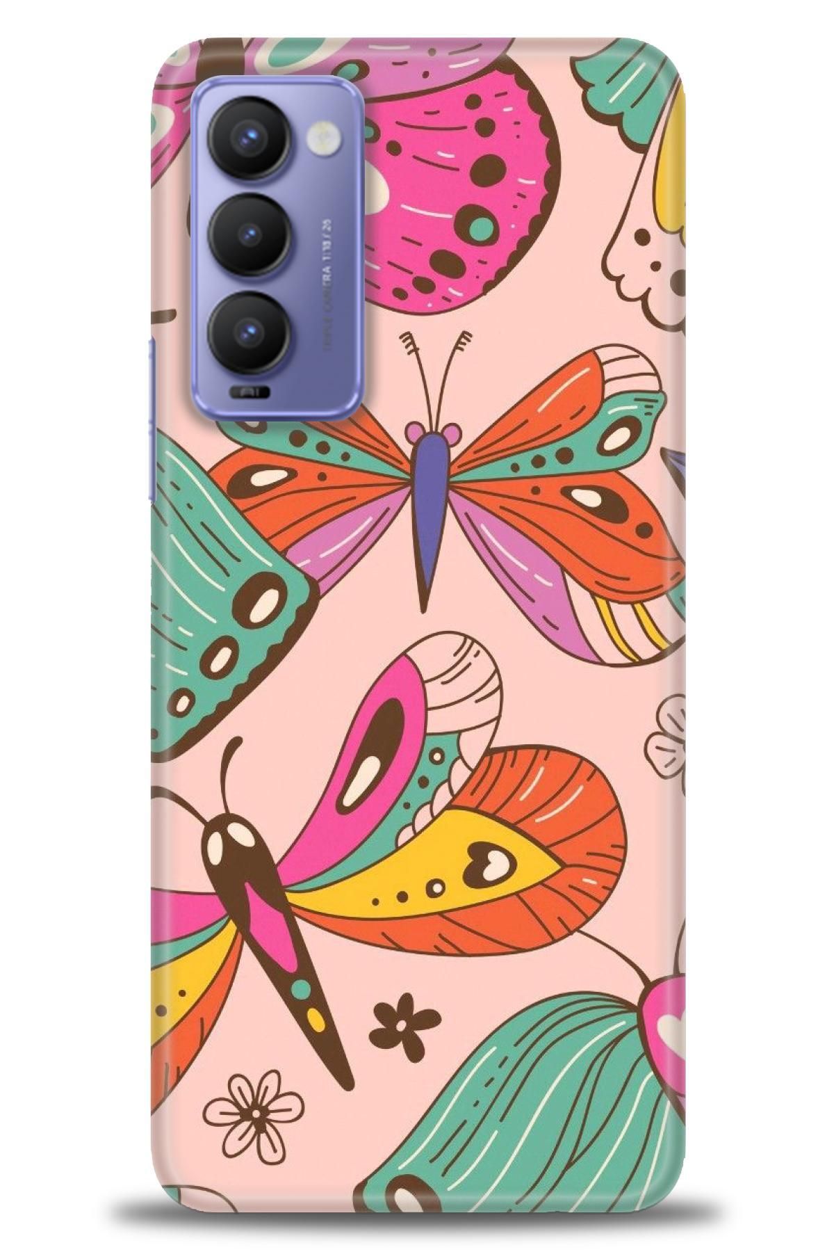 TECNO Camon 18 / 18P (CH6n - CH7n ) İle Uyumlu HD Baskılı Kılıf - Karışık Seri - 120