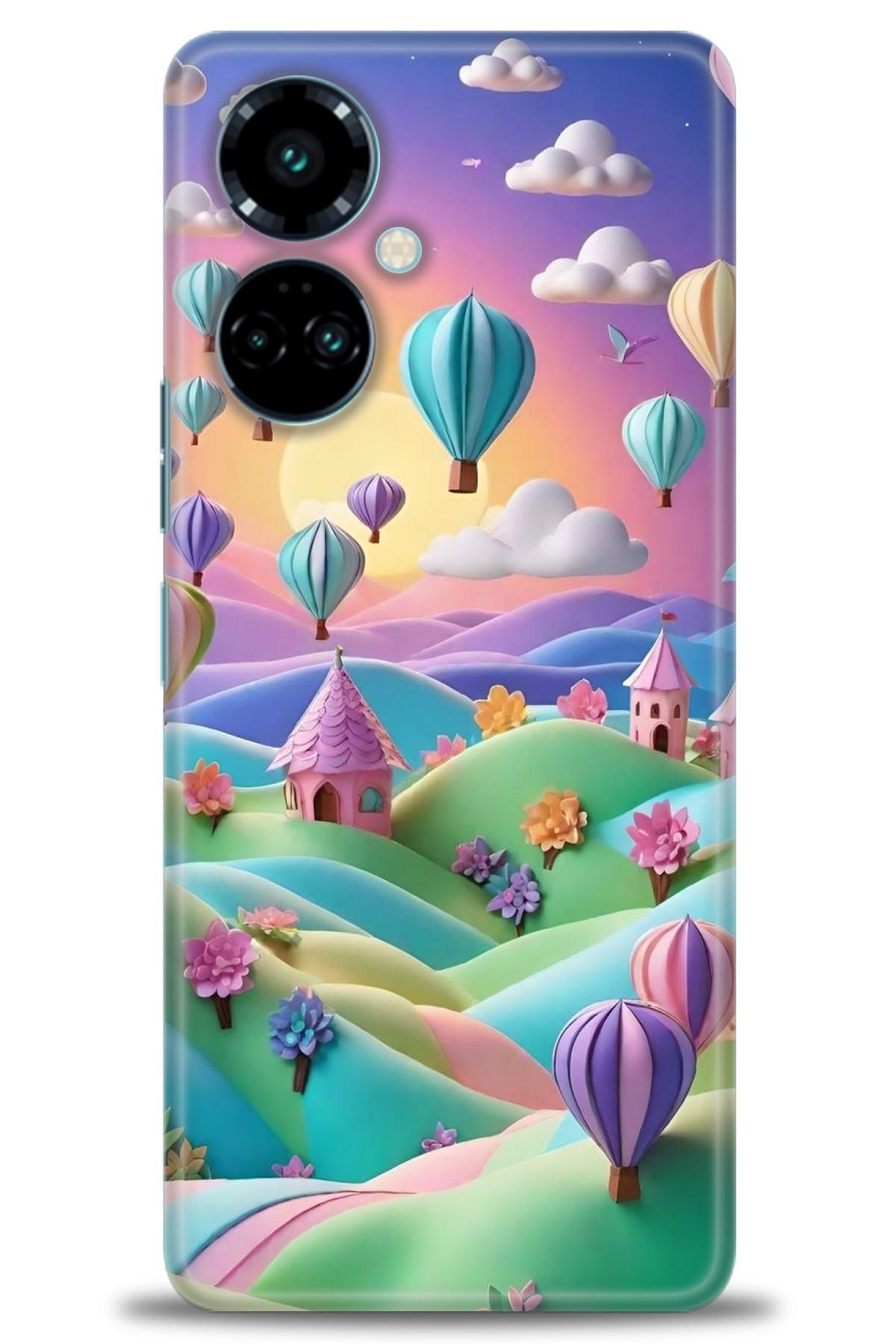 TECNO Camon 19 Pro (CL8n) İle Uyumlu HD Baskılı Kılıf - Karışık Seri - 330