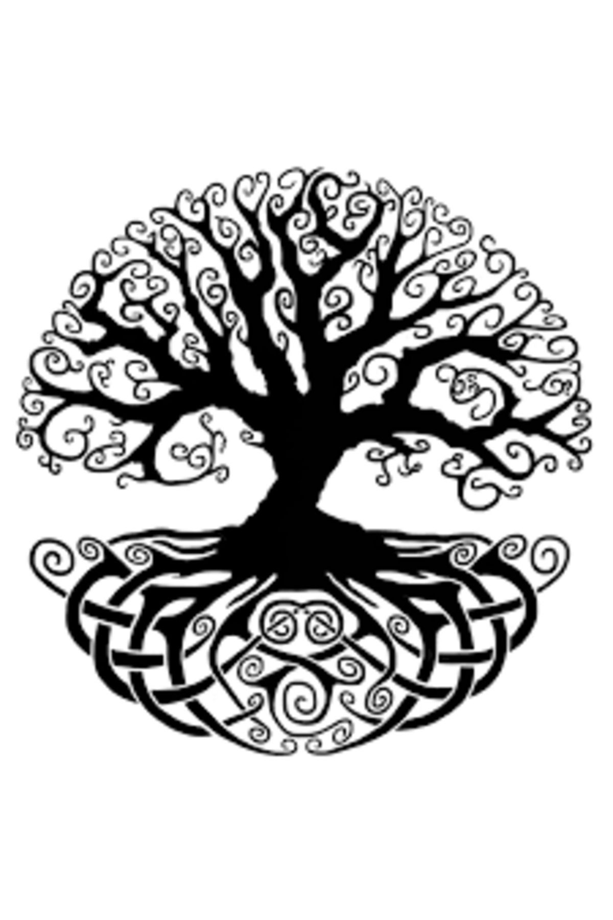 Vision Craft Celtic Tree Coaster (3 Adet)