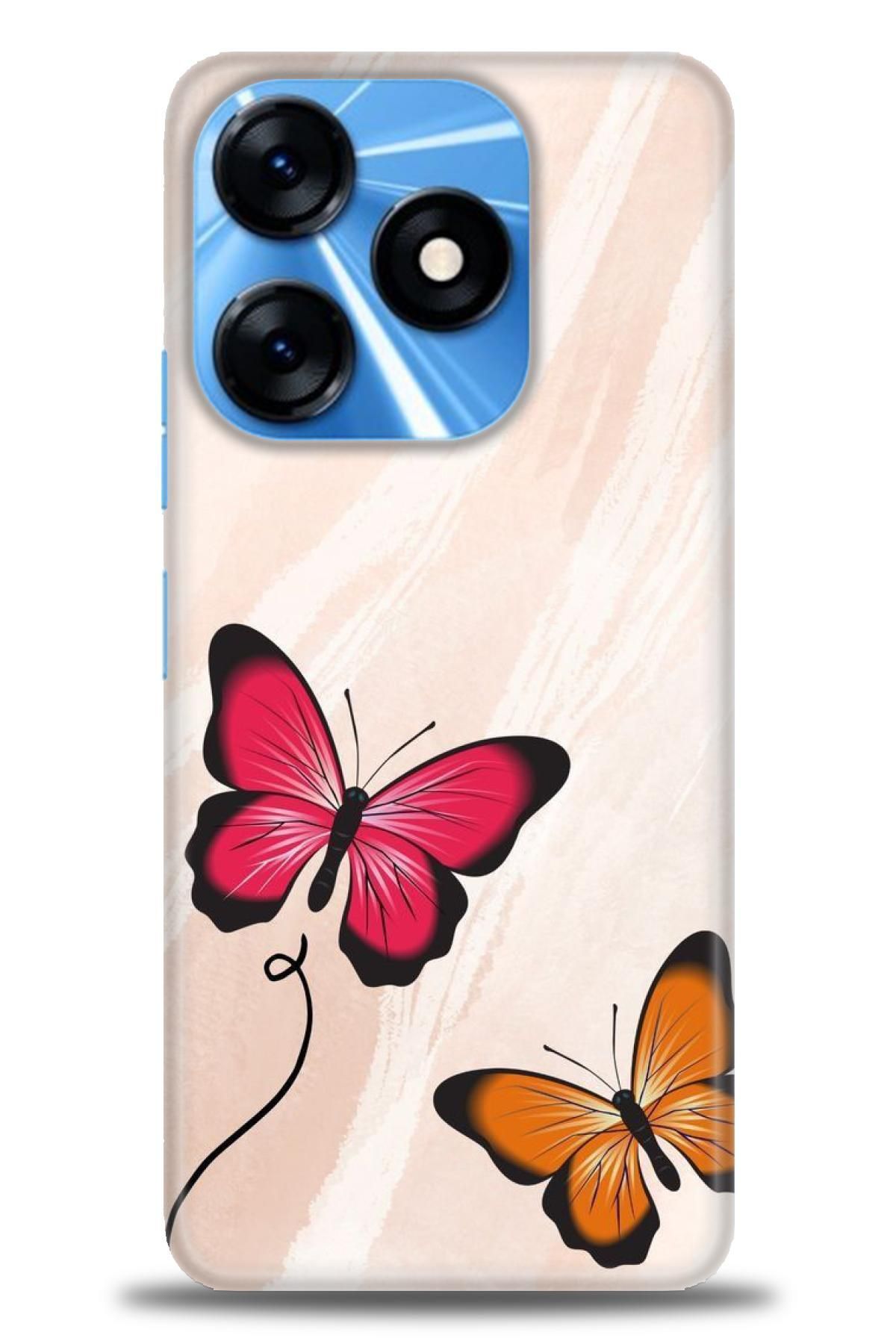 TECNO Spark 10 4G / 10C İle Uyumlu HD Baskılı Kılıf - Karışık Seri - 730