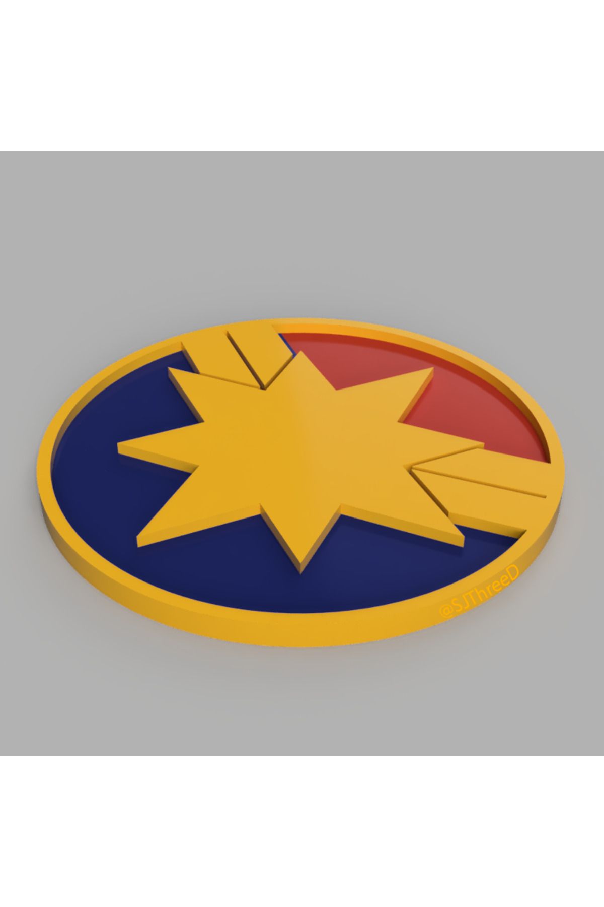 Vision Craft Kaptan Marvel - Marvel Coasters (3 Adet)