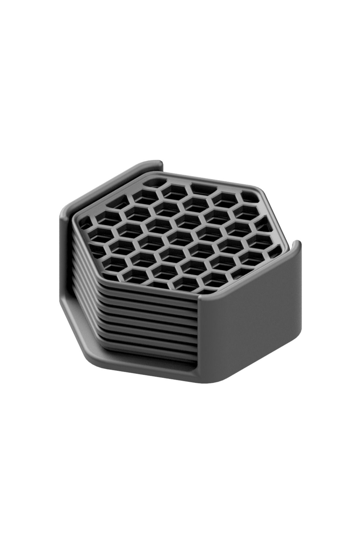 Vision Craft Nihai Altıgen coaster seti (3 Adet)