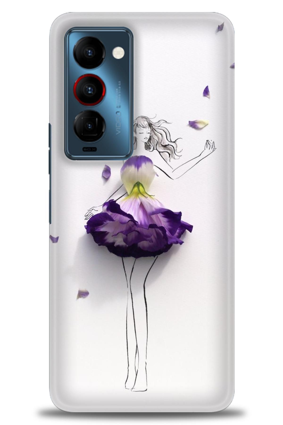 TECNO Camon 18 Premier (CH9n) Premier İle Uyumlu HD Baskılı Kılıf - Karışık Seri - 740