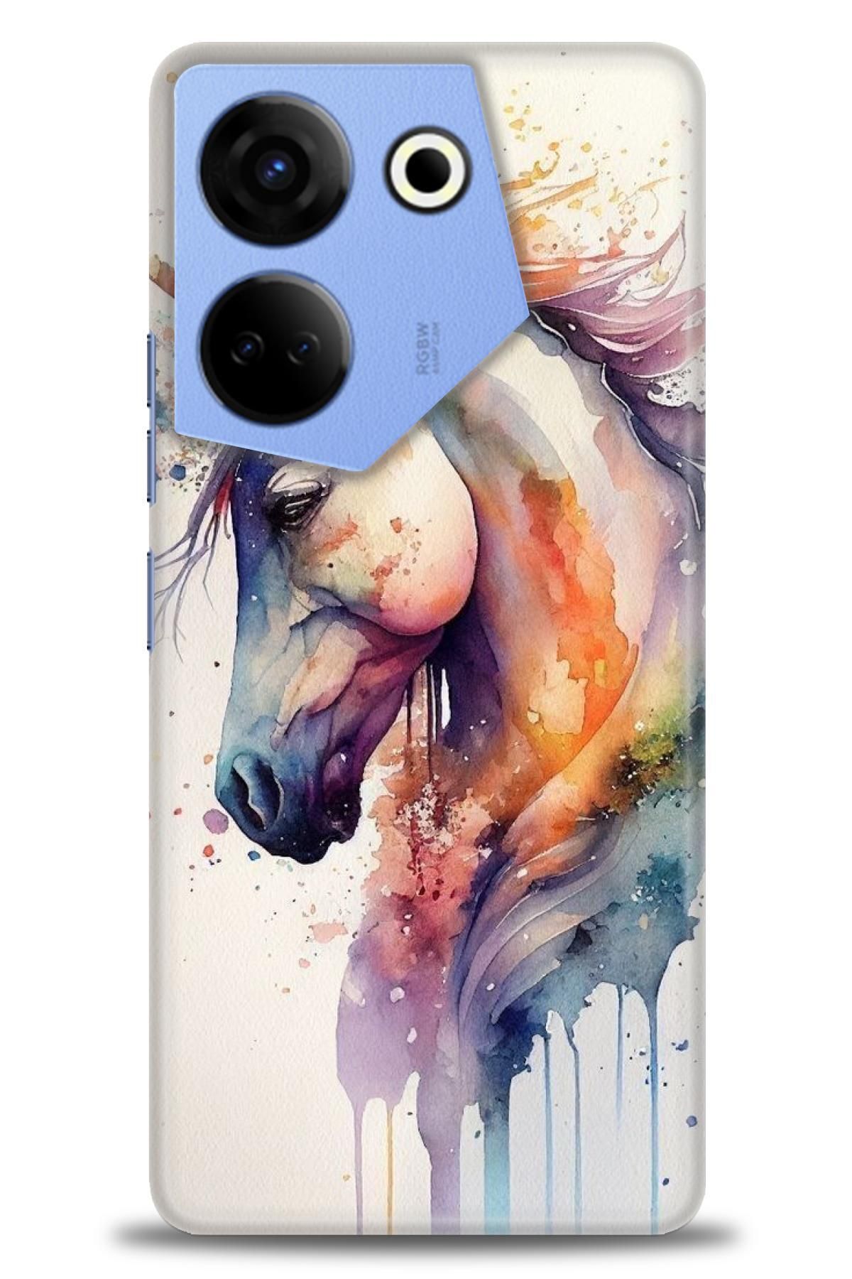 TECNO Camon 20 Pro 5G (CK8n) İle Uyumlu HD Baskılı Kılıf - Karışık Seri - 110