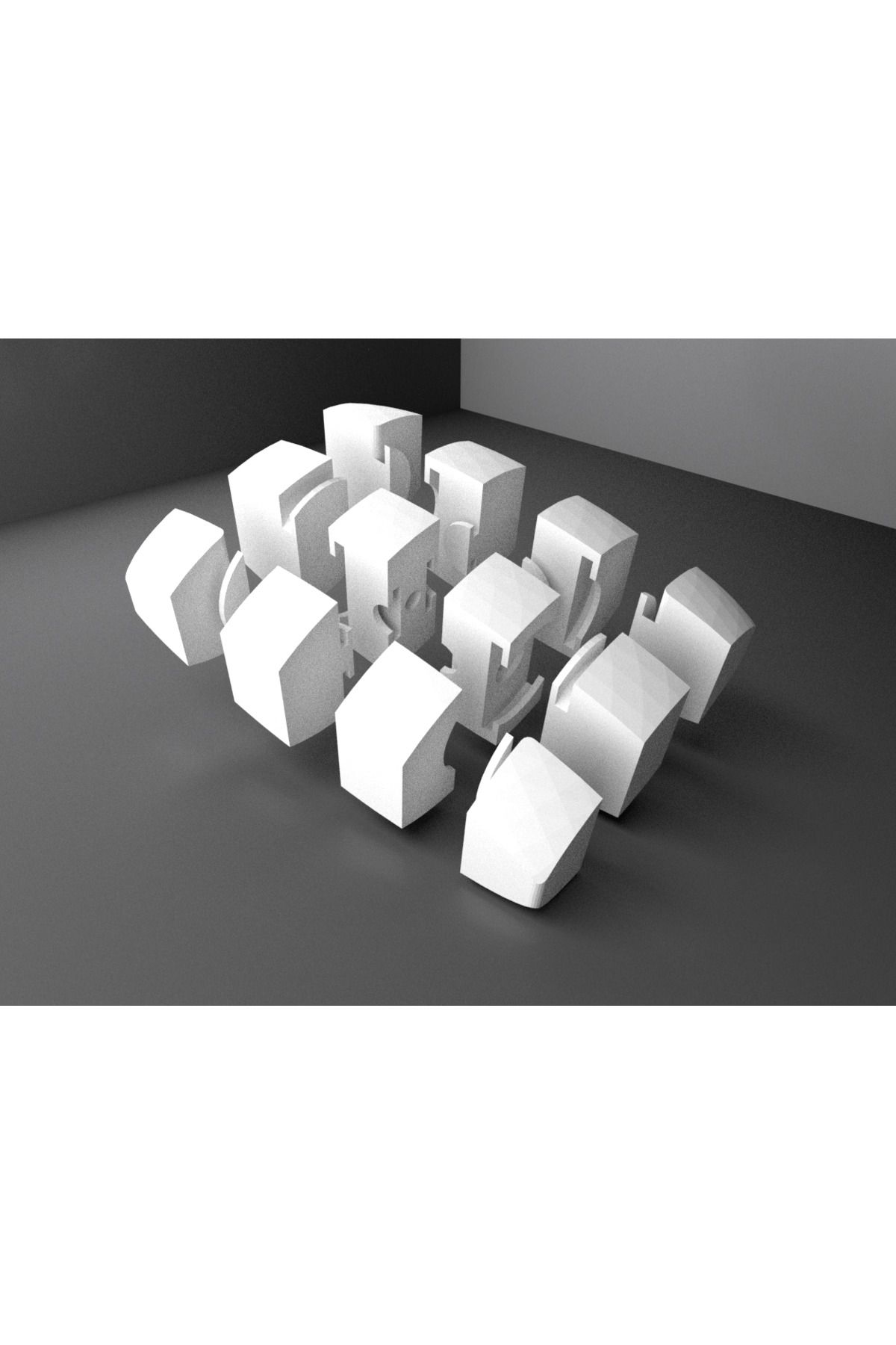 Vision Craft Yastık 1x3x4 küboid