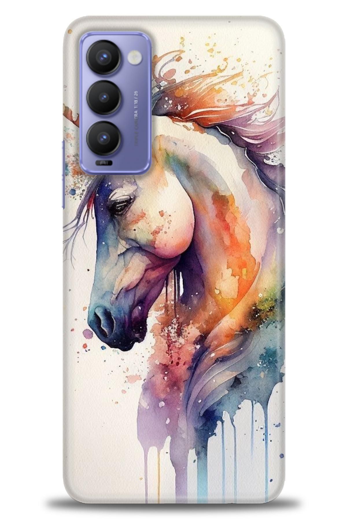 TECNO Camon 18 / 18P (CH6n - CH7n ) İle Uyumlu HD Baskılı Kılıf - Karışık Seri - 110