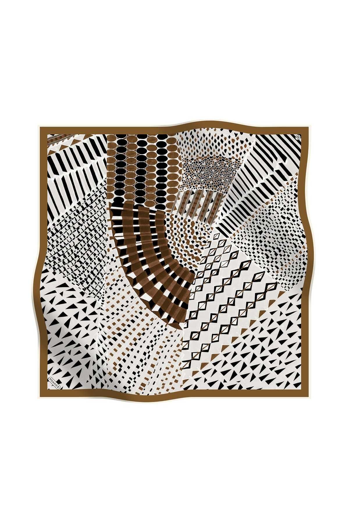 Poanes Poane İpek Twill Eşarp