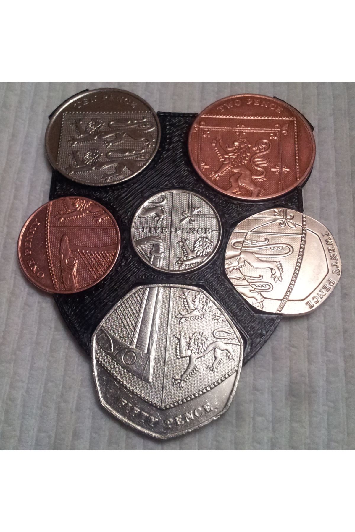 Vision Craft İngiltere Royal Shield of Arms Coin Ekran Tutucu