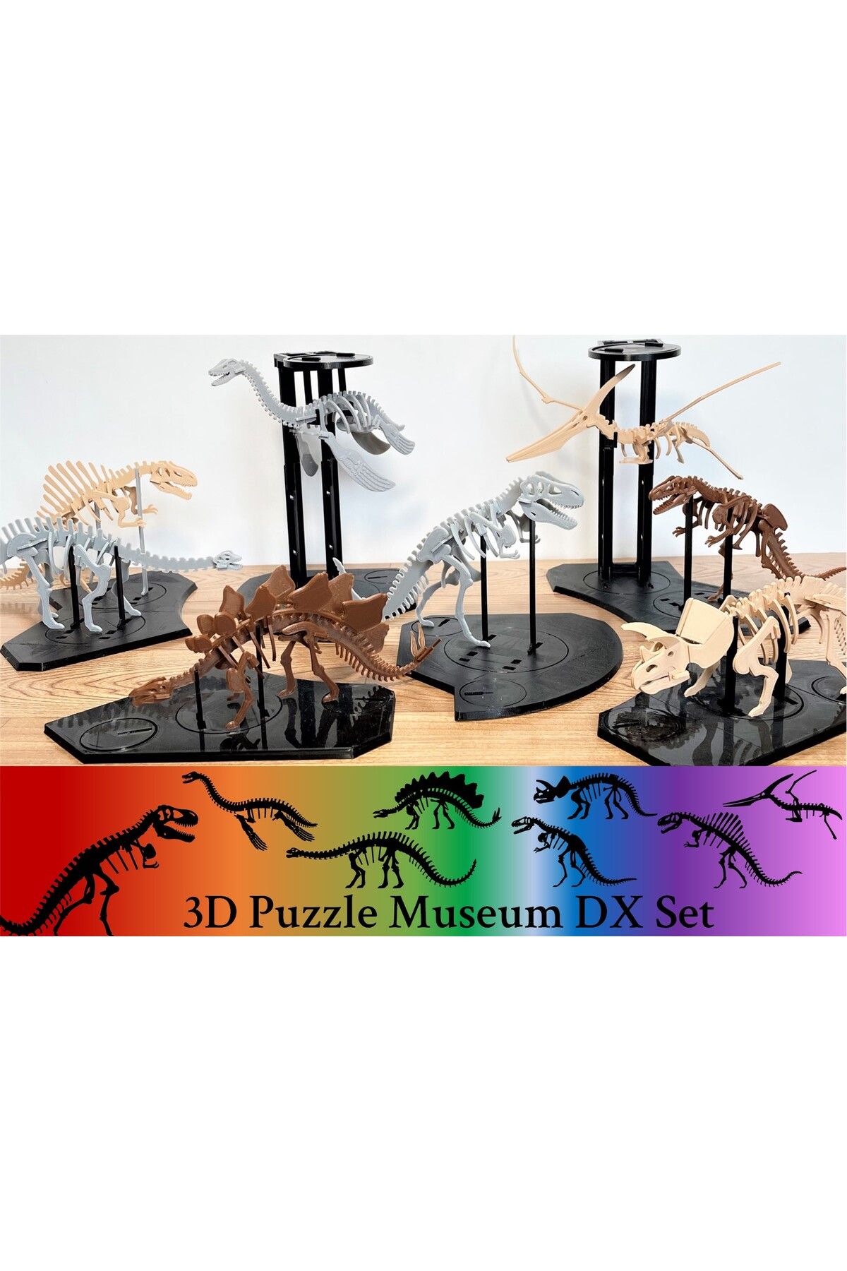 Vision Craft 3dino Bulmaca Müzesi DX Seti