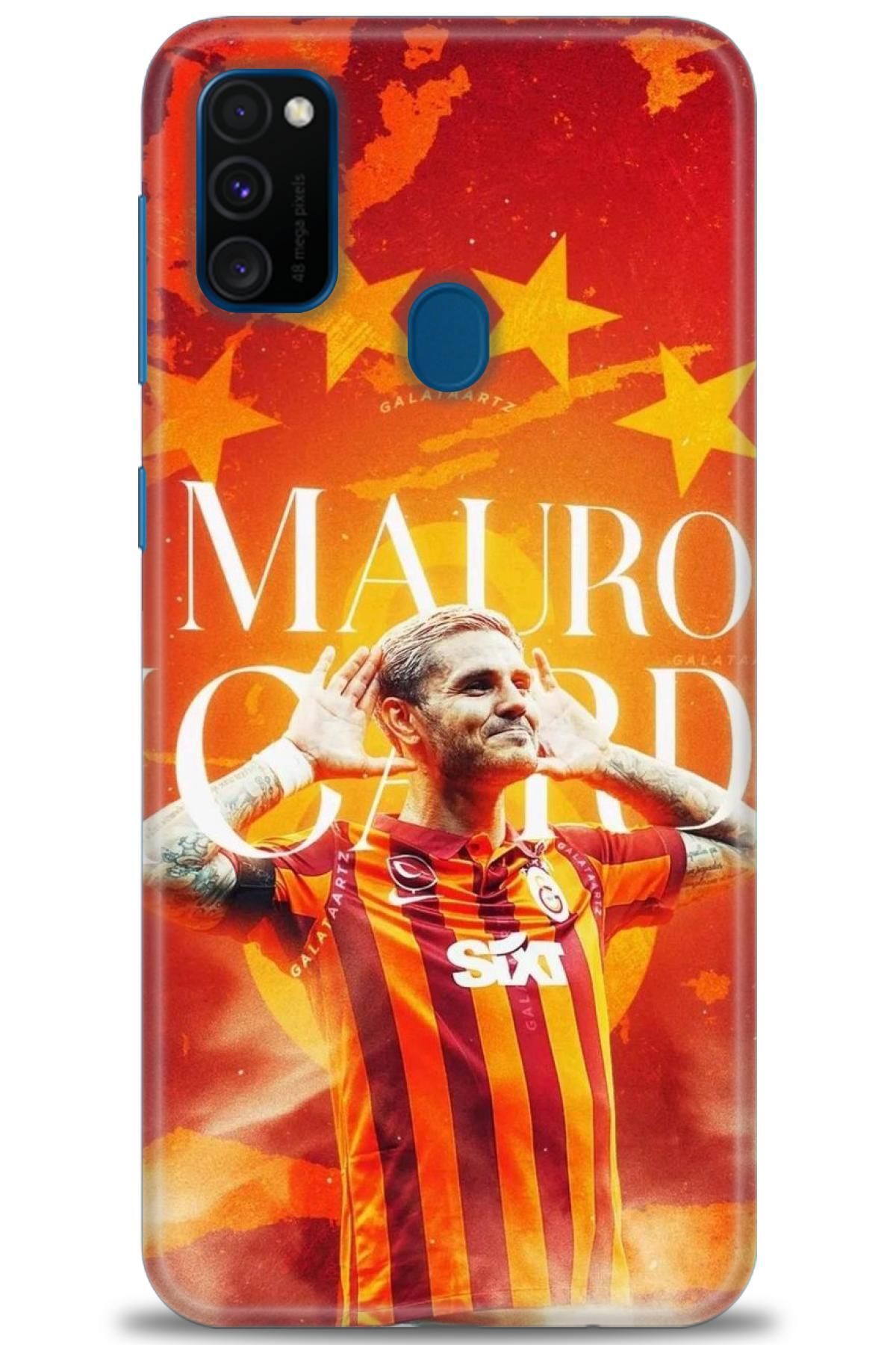 CooperTech Samsung Galaxy M21 İle Uyumlu HD Baskılı Desenli Silikon Kılıf - 146