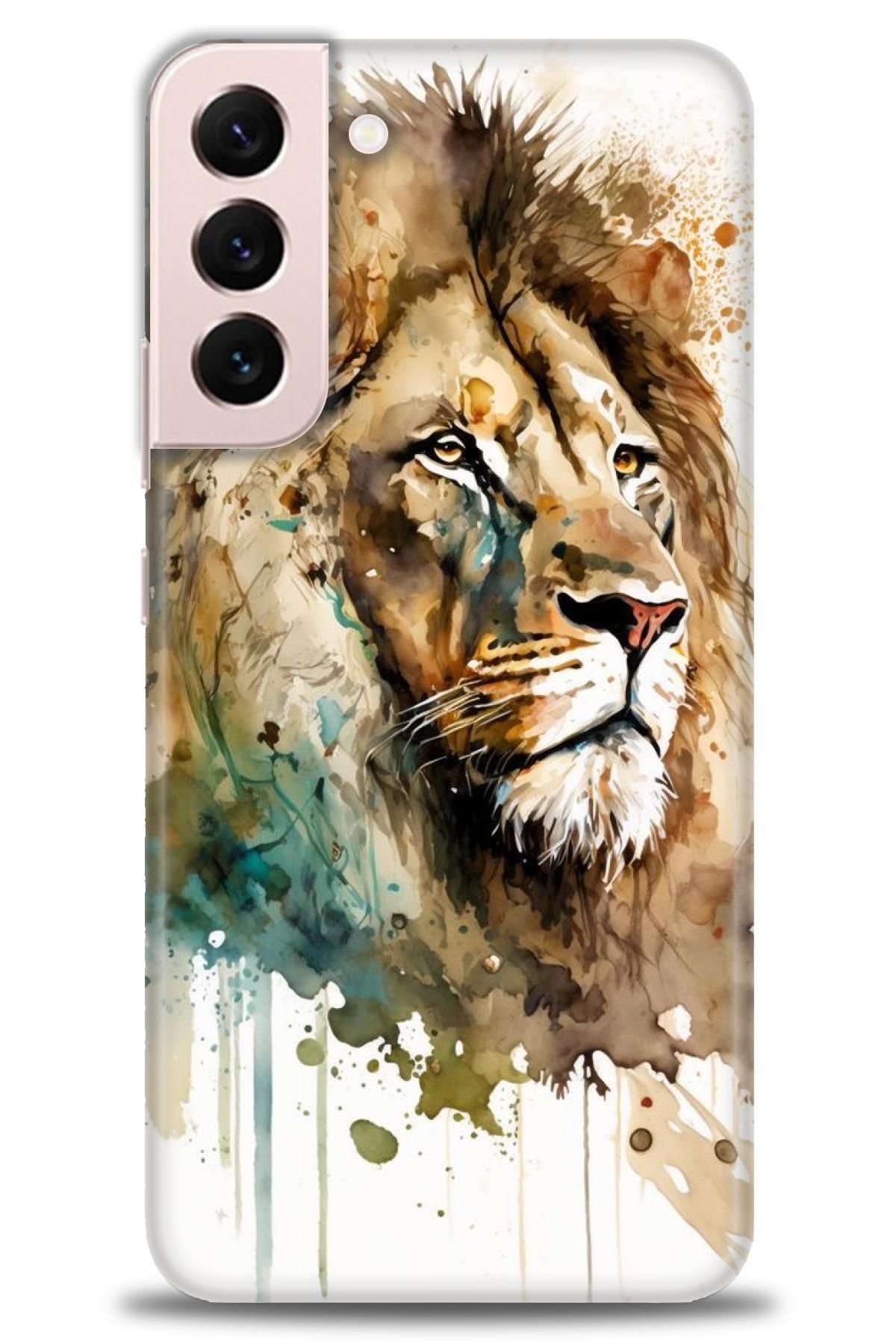 CooperTech Samsung Galaxy S22 Plus İle Uyumlu HD Baskılı Desenli Silikon Kılıf - 101
