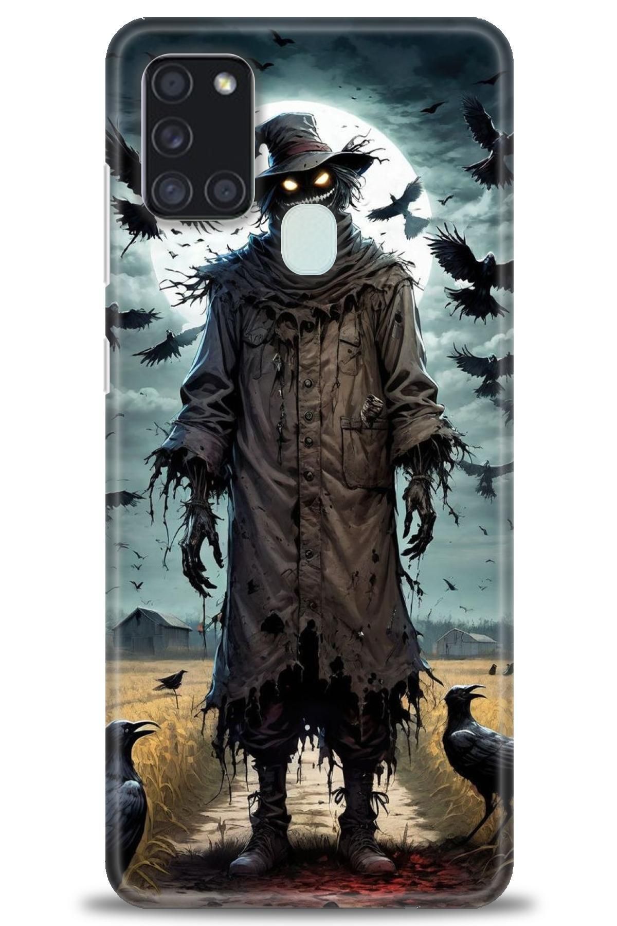 CooperTech Samsung Galaxy A21S İle Uyumlu HD Baskılı Desenli Silikon Kılıf - 939
