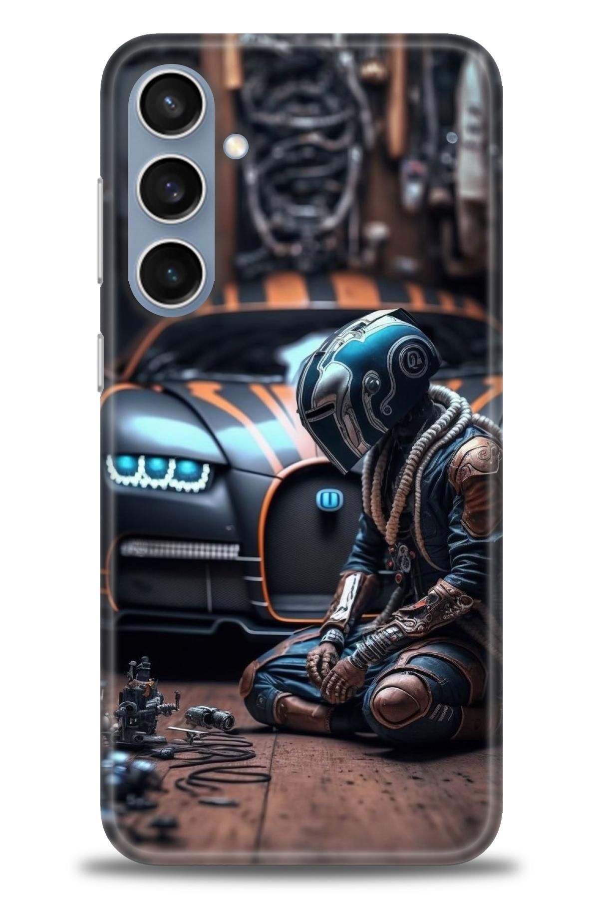 CooperTech Samsung Galaxy S24 İle Uyumlu HD Baskılı Desenli Silikon Kılıf - 984