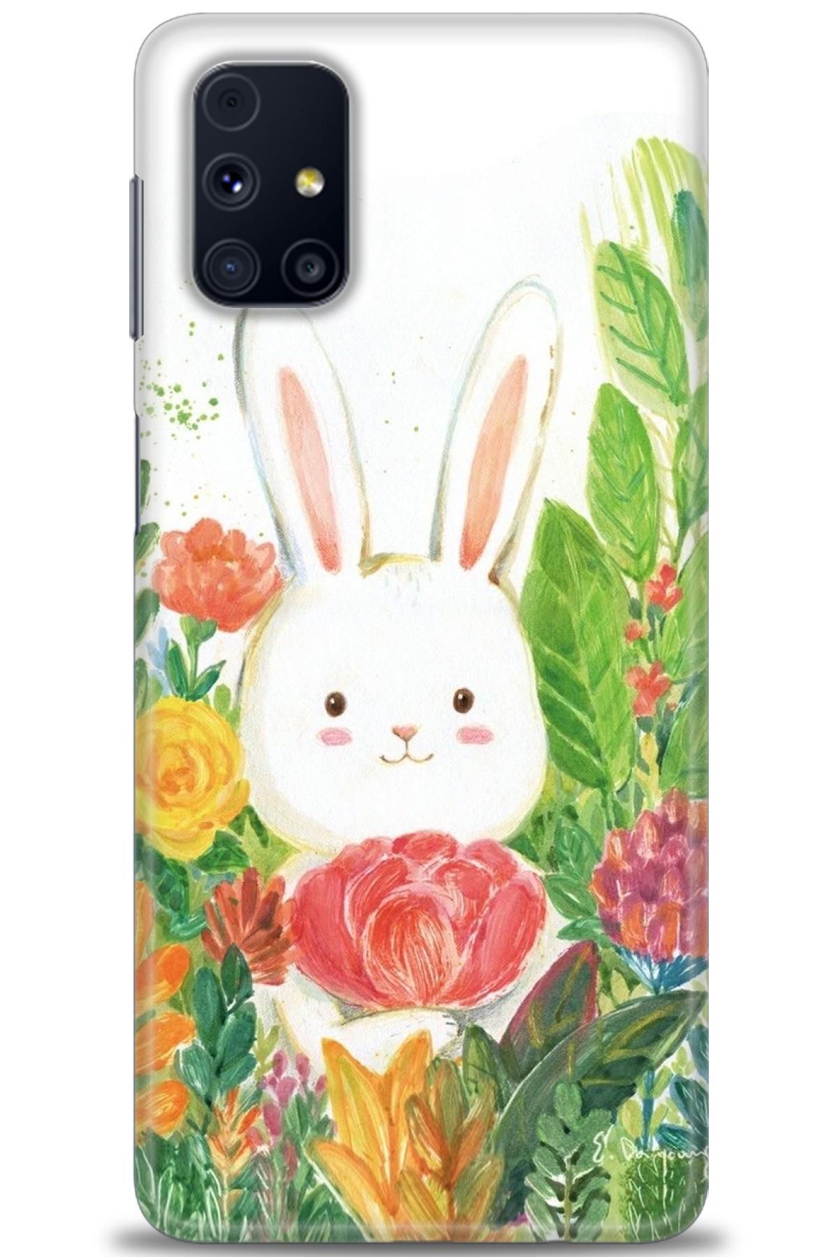 CooperTech Samsung Galaxy M31S İle Uyumlu HD Baskılı Desenli Silikon Kılıf - 93